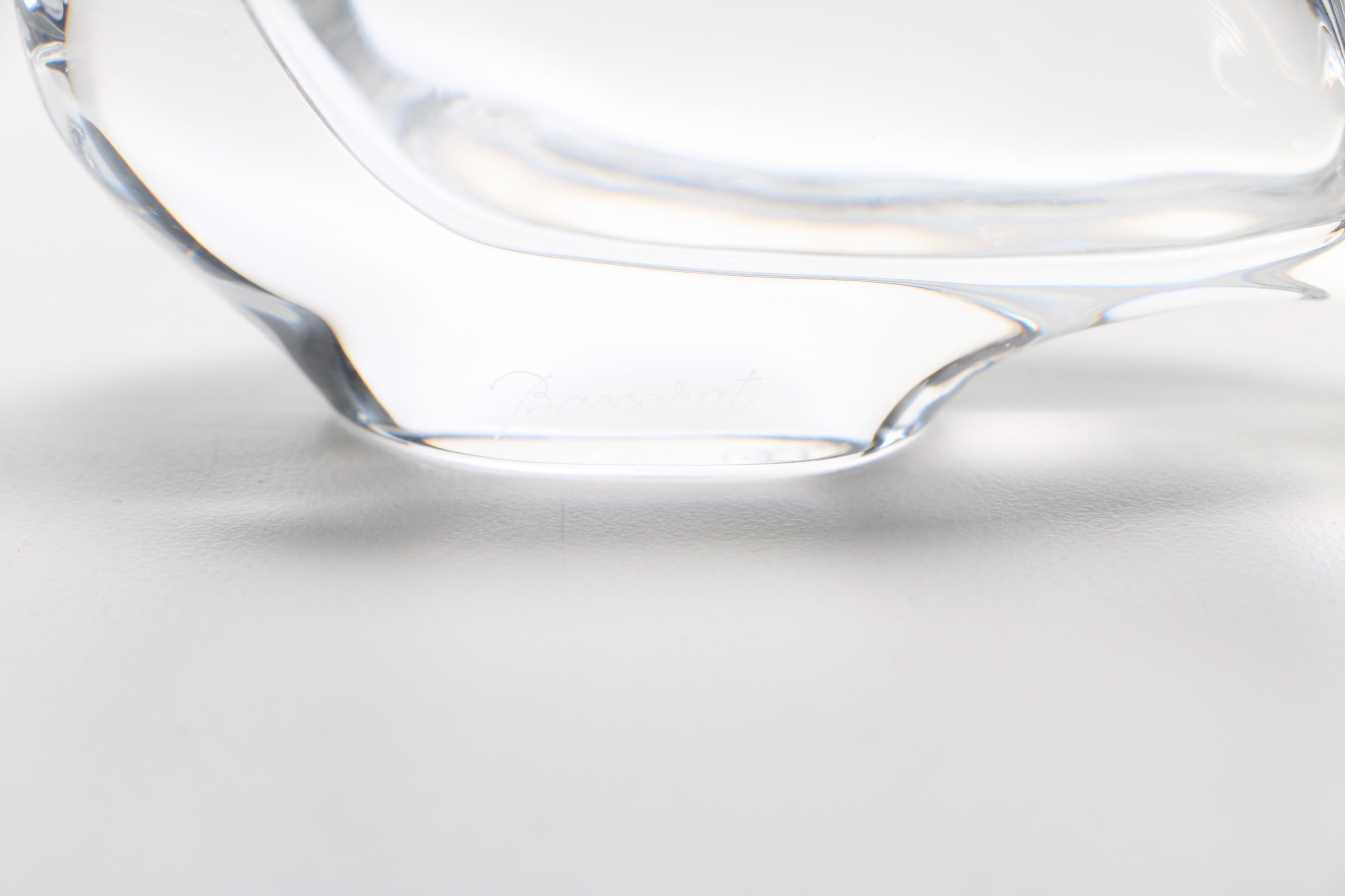 Baccarat Crystal Pelican Figurine