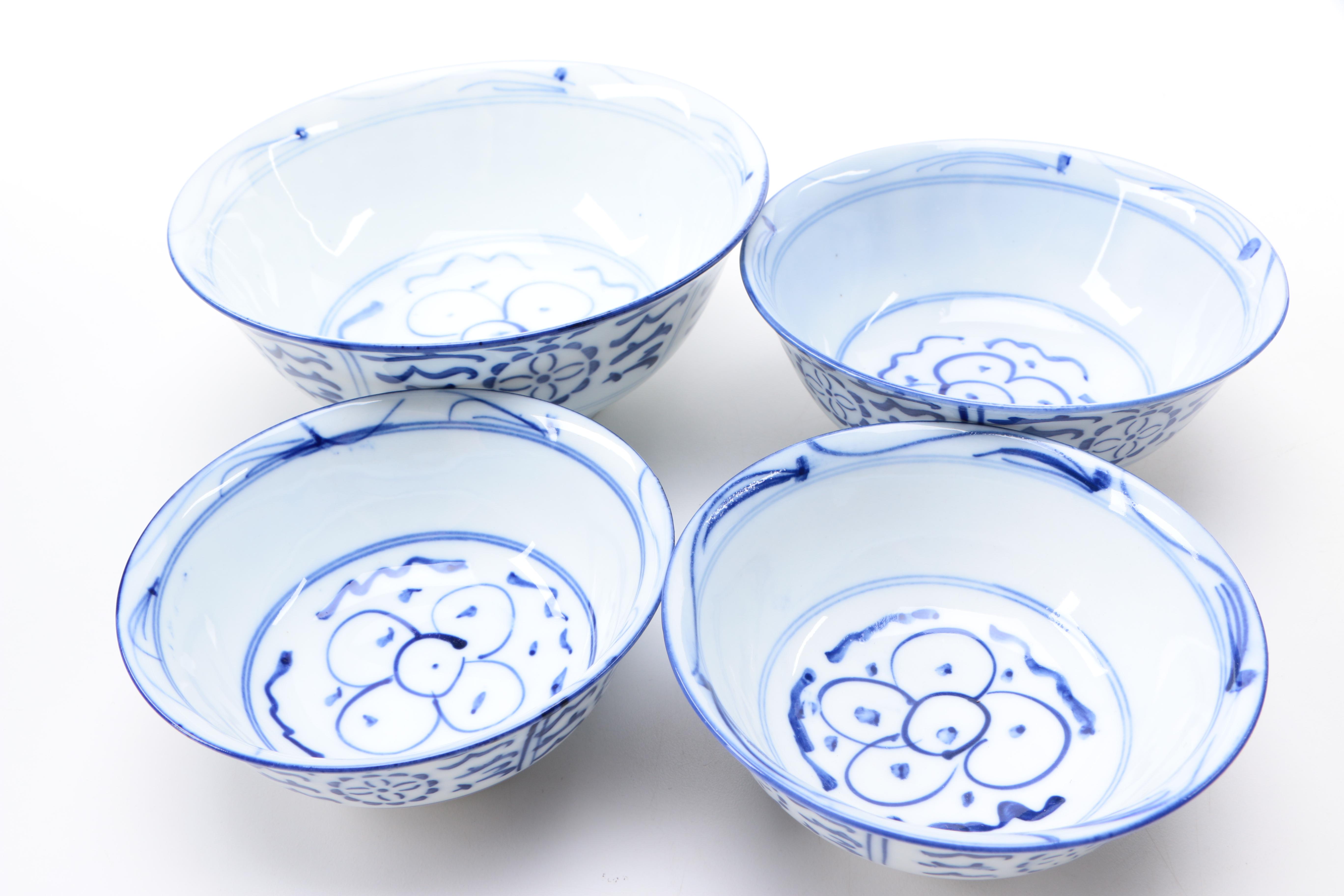 Chinese Blue and White Porcelain Tableware