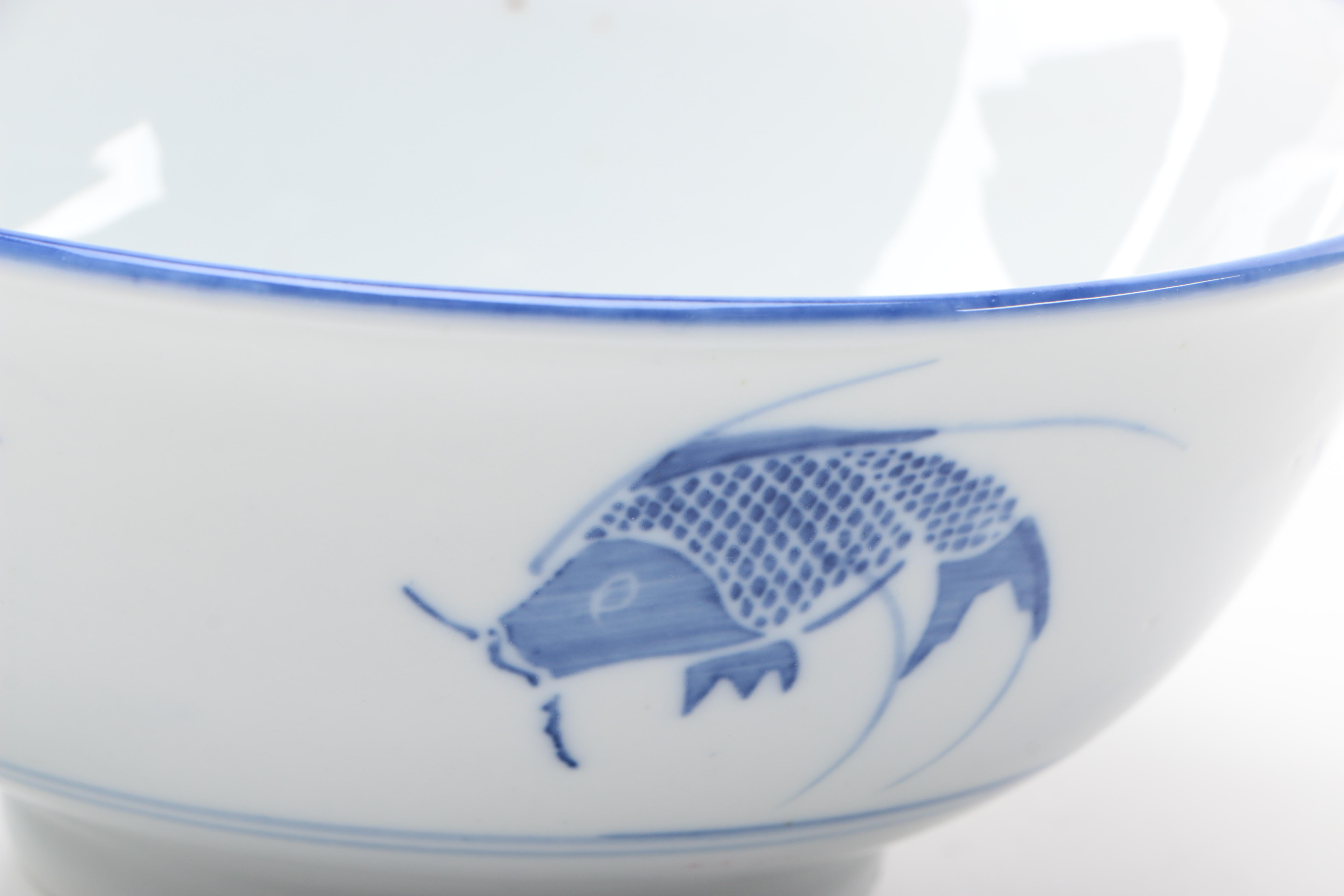 Chinese Blue and White Porcelain Tableware
