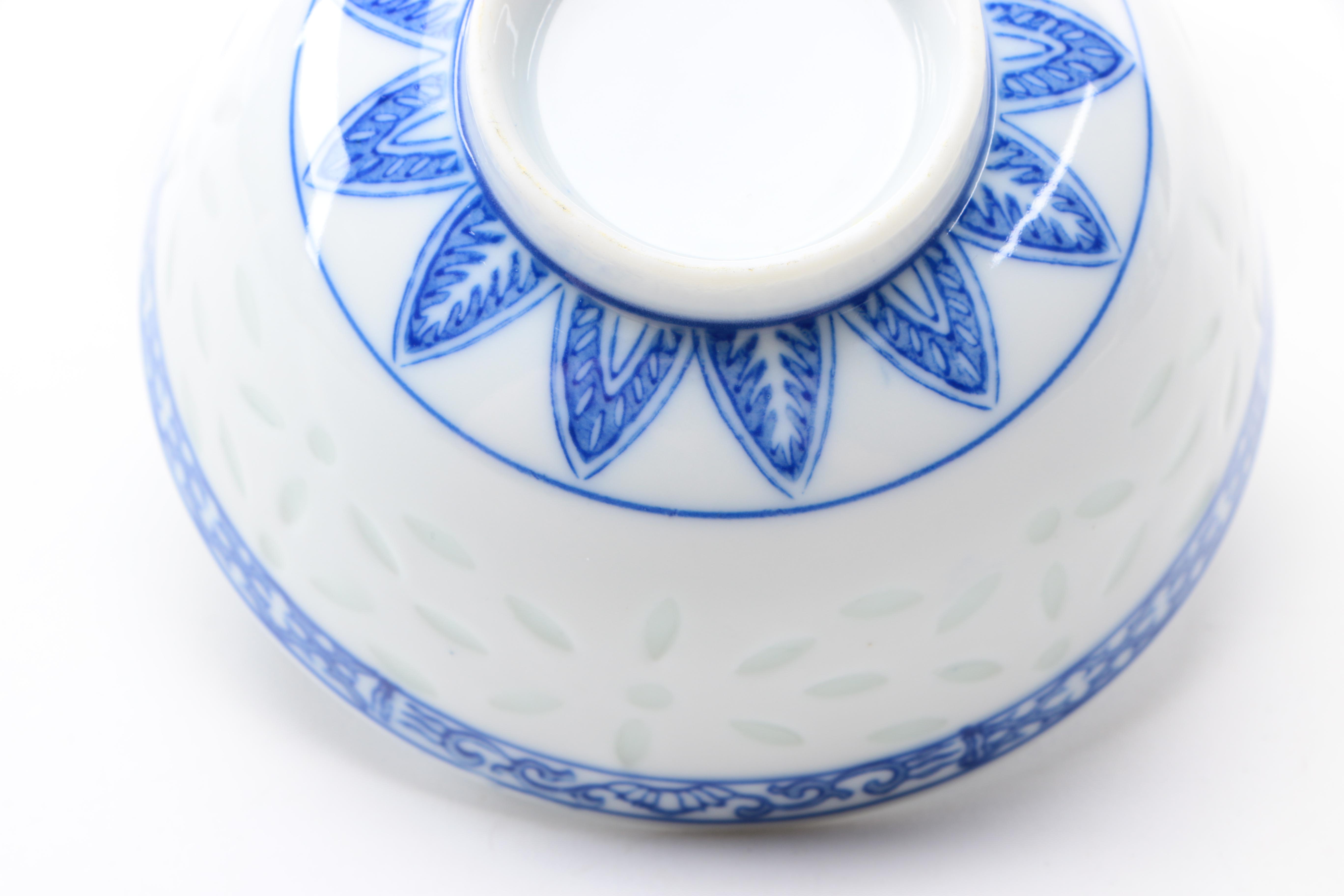 Chinese Blue and White Porcelain Tableware