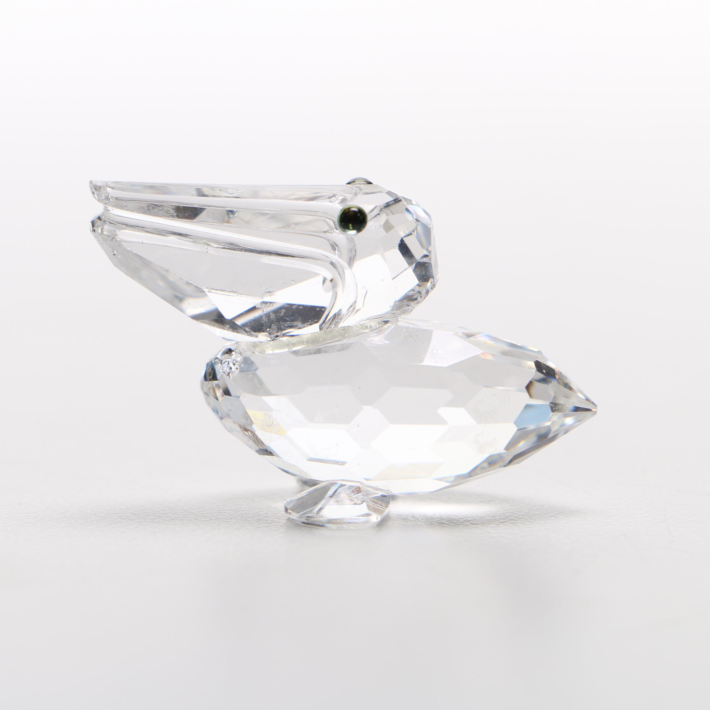 Swarovski Crystal Pelican Figurine