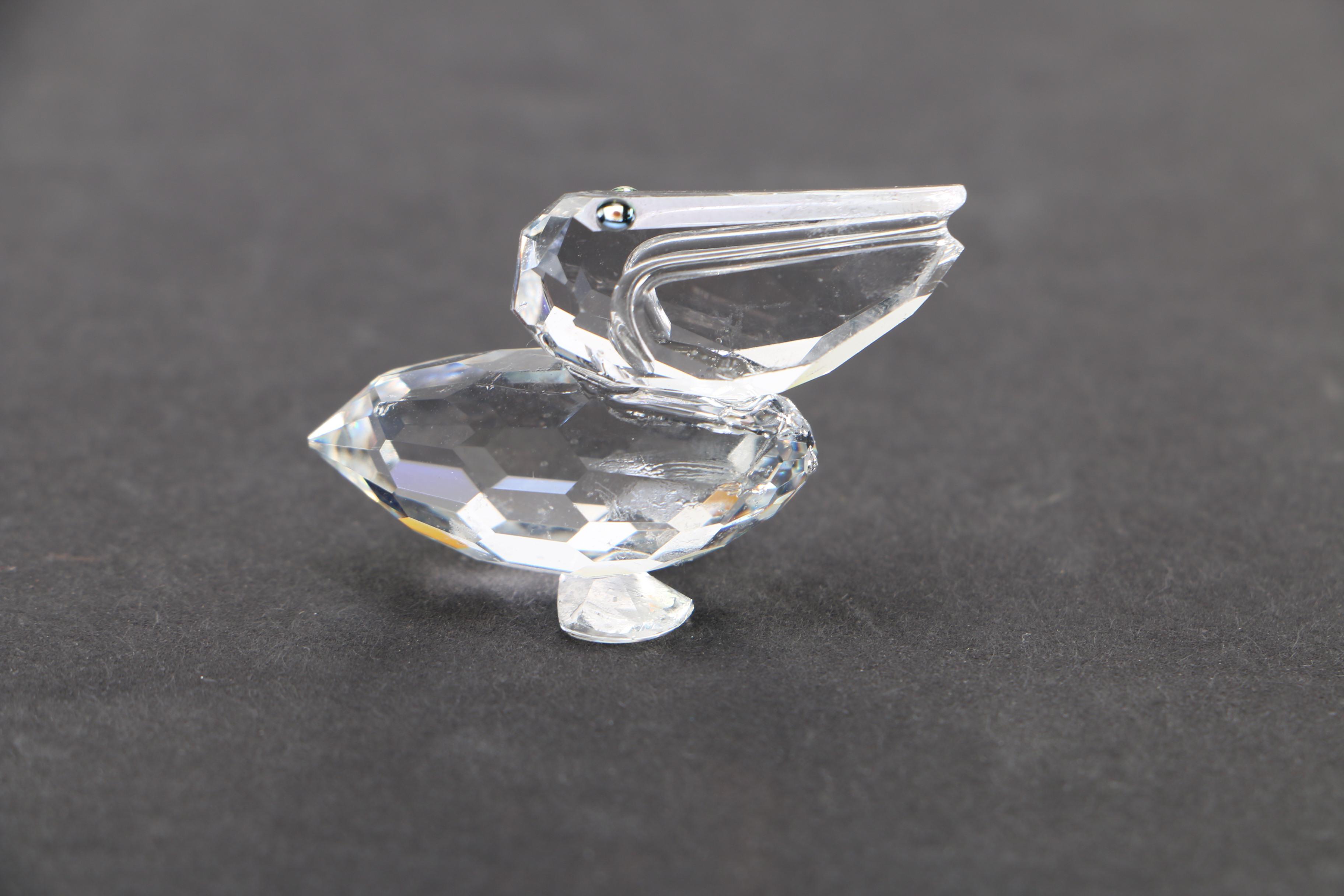 Swarovski Crystal Pelican Figurine