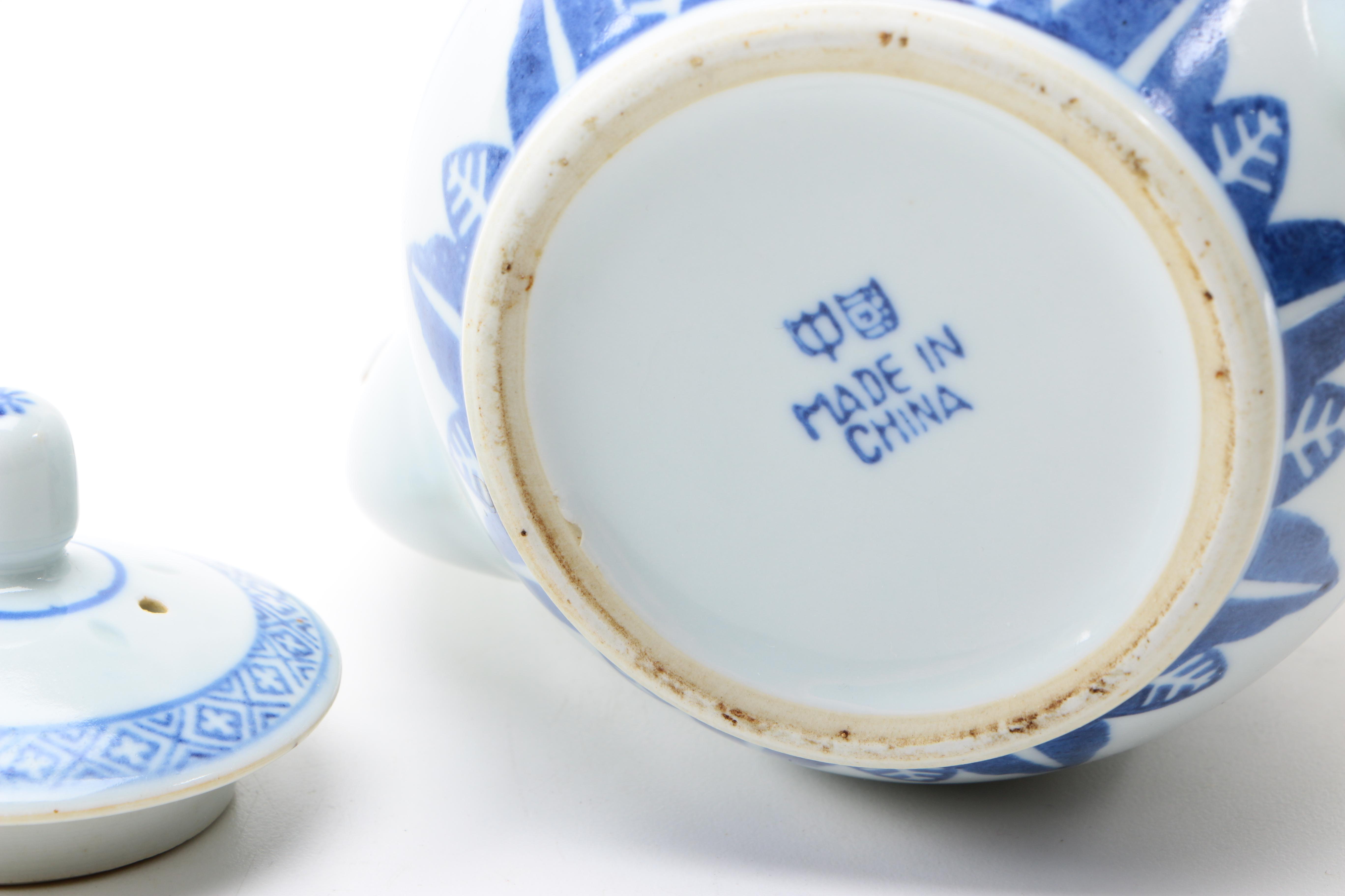 Chinese Blue and White Porcelain Tableware