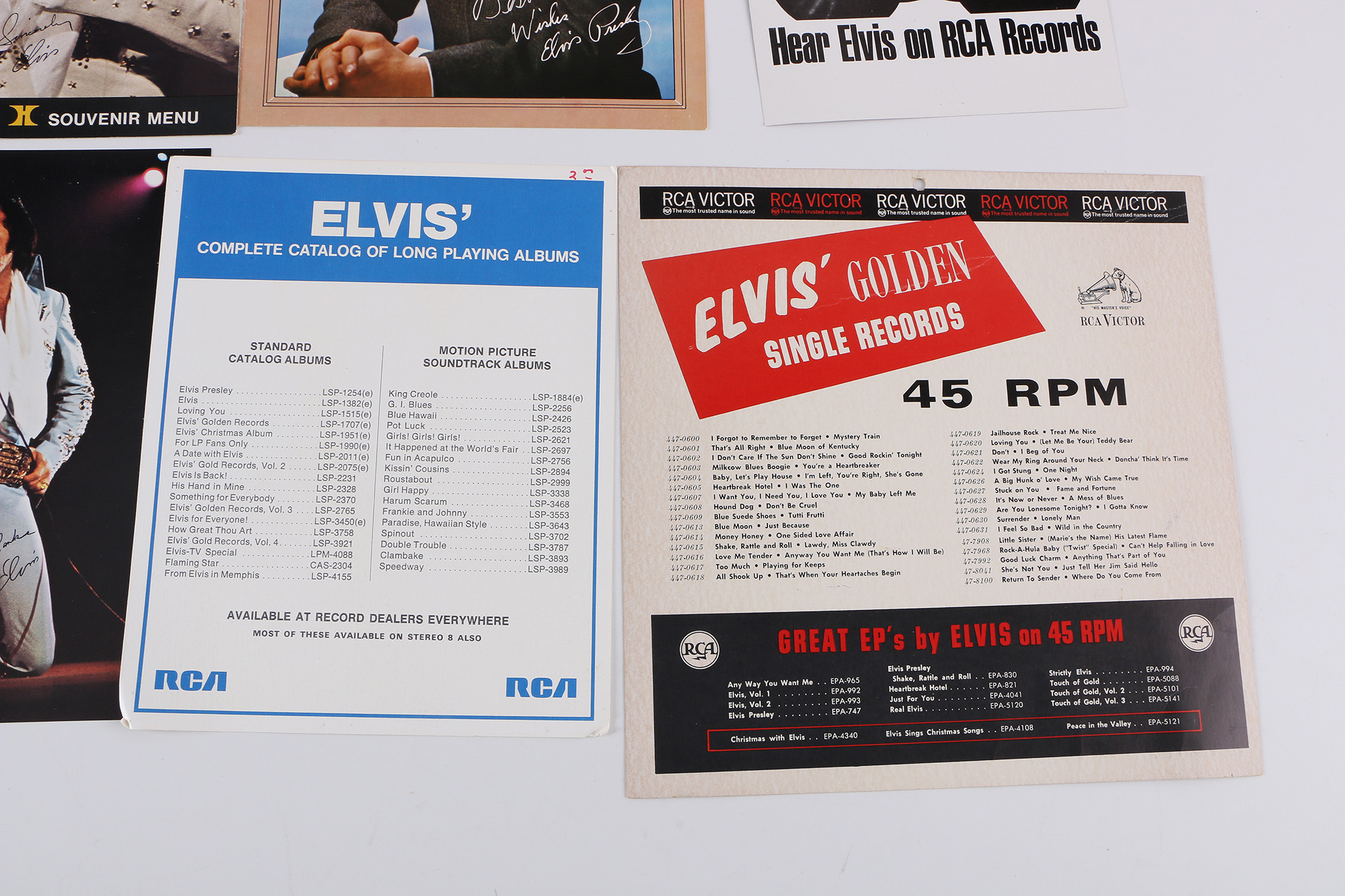Elvis Presley Photos and Souvenirs