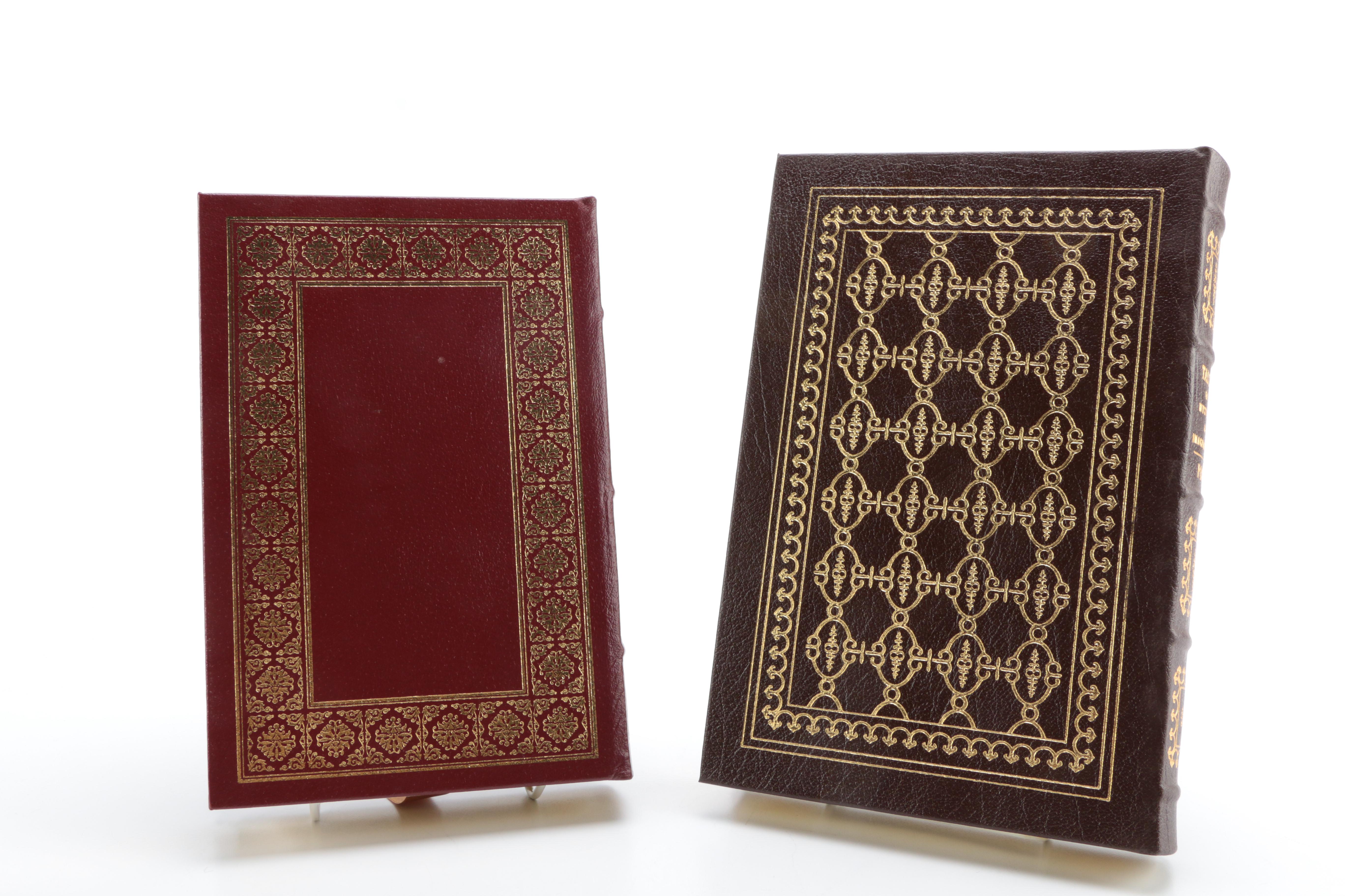 Easton Press "The 100 Greatest Books Ever Written" Collector's Edition Books Including Dickens and Darwin