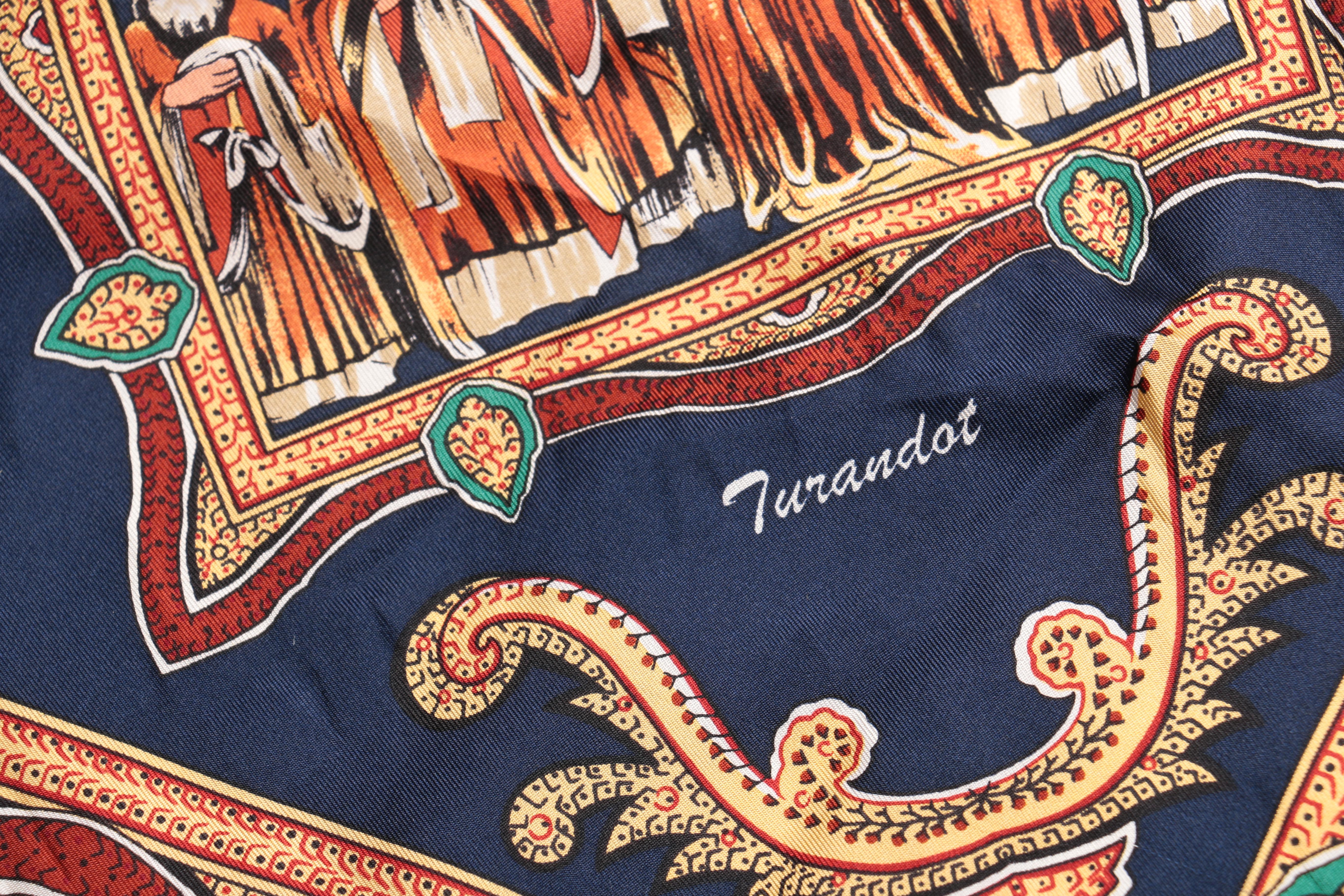 Ornately Patterned Scarves Including The Washington Opera