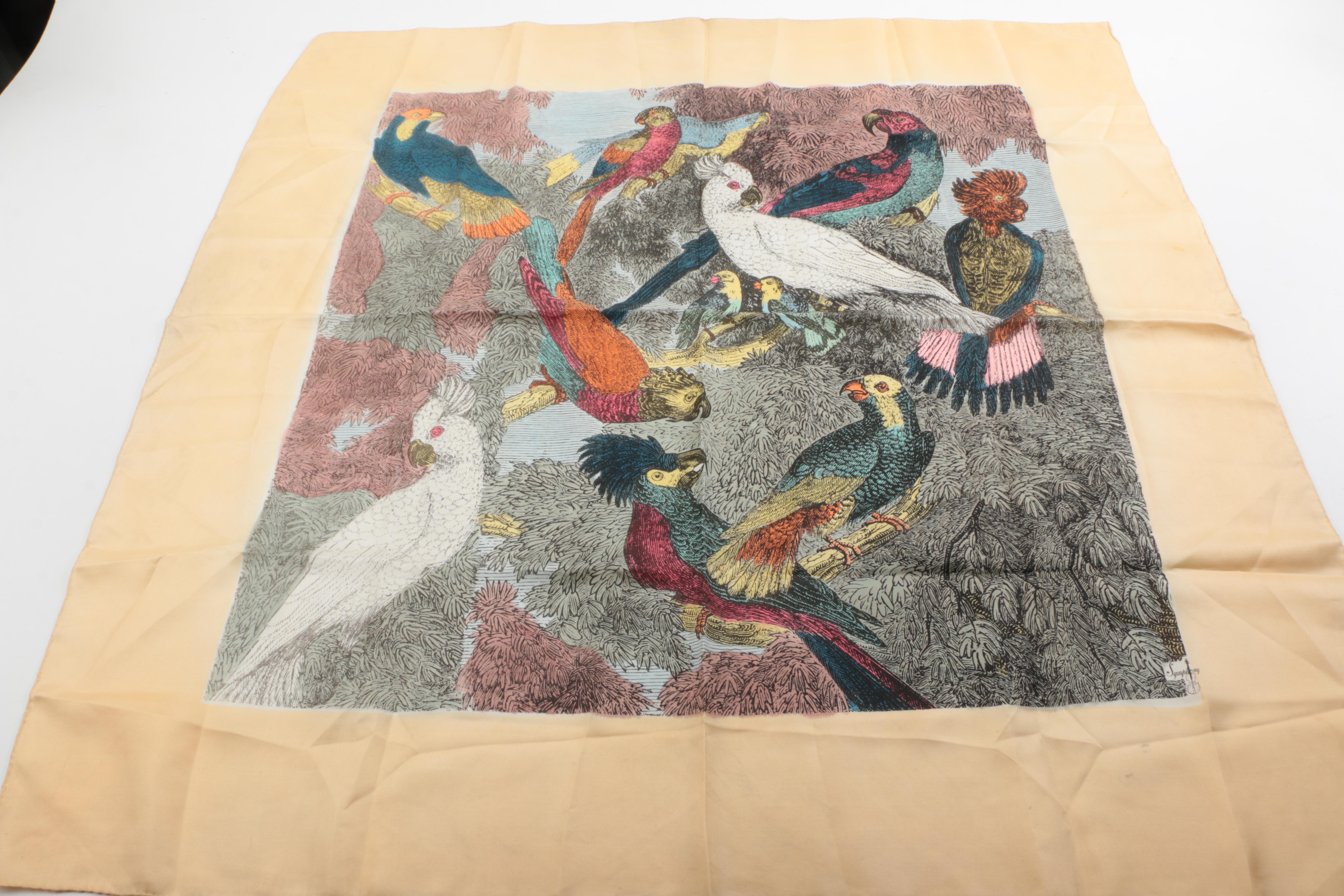 Fashion Scarves Including Oscar de La Renta