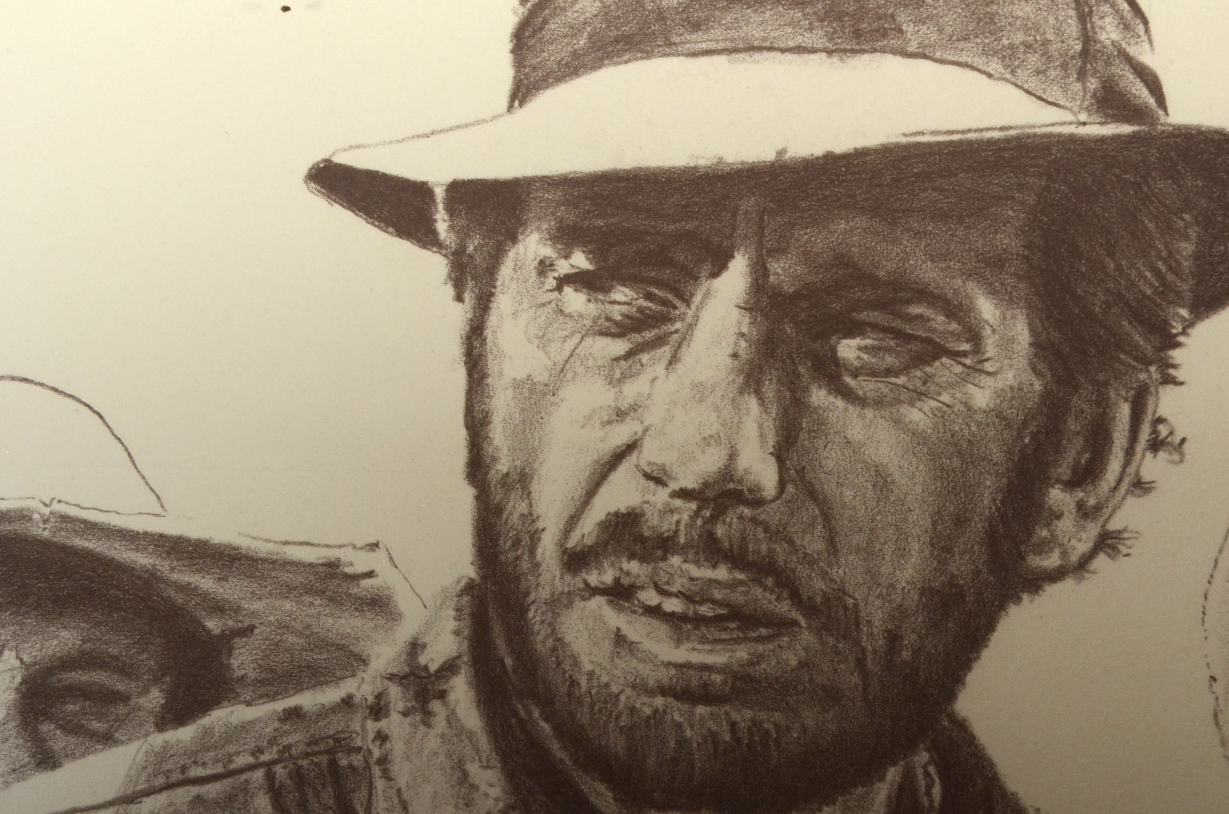 Lanse Signed Artist's Proof Lithograph of a Scene from "The Legend of the Sierra Madre"