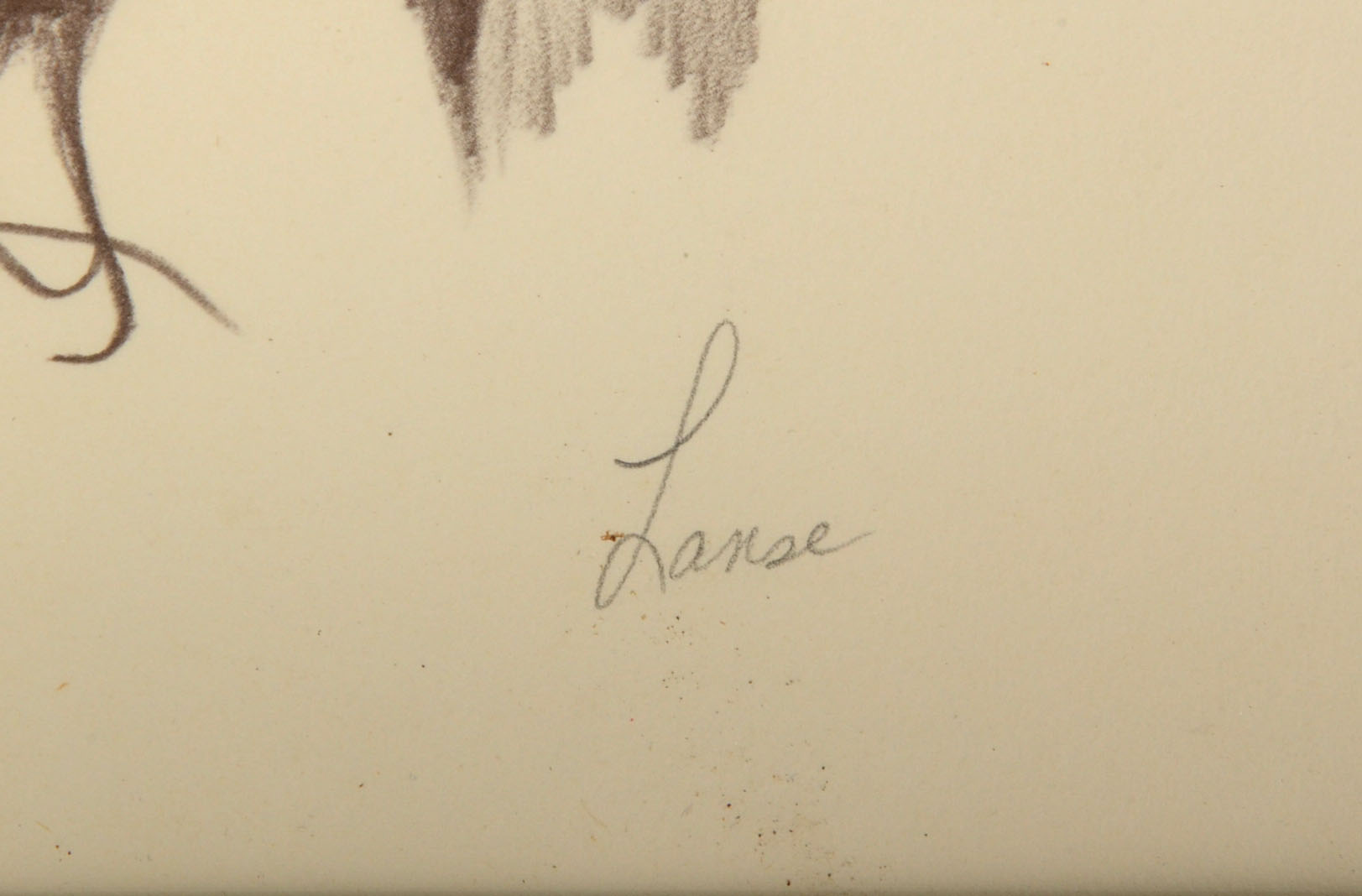 Lanse Signed Artist's Proof Lithograph of a Scene from "The Legend of the Sierra Madre"