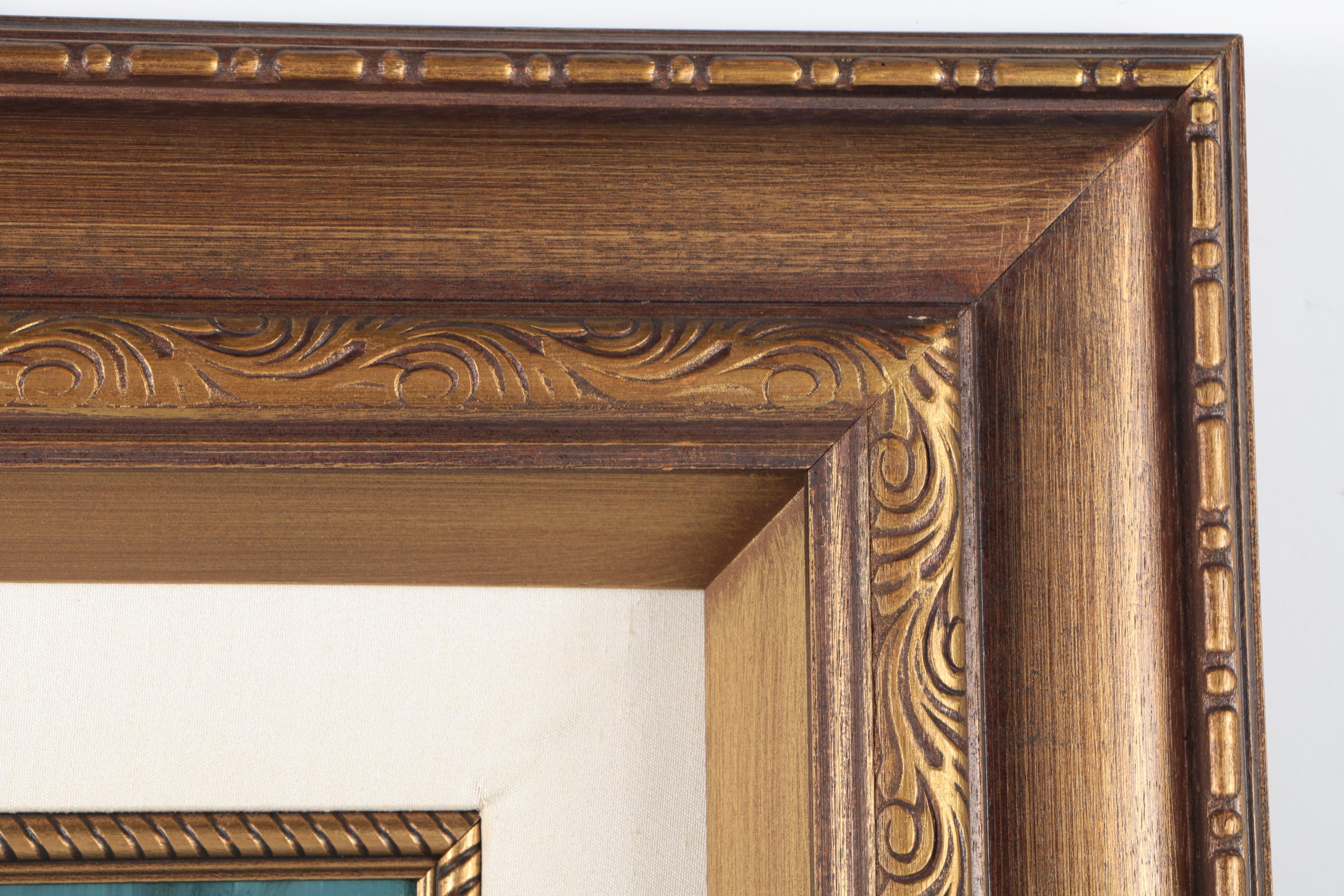 Fuchs Oil Painting of Floral Arrangement