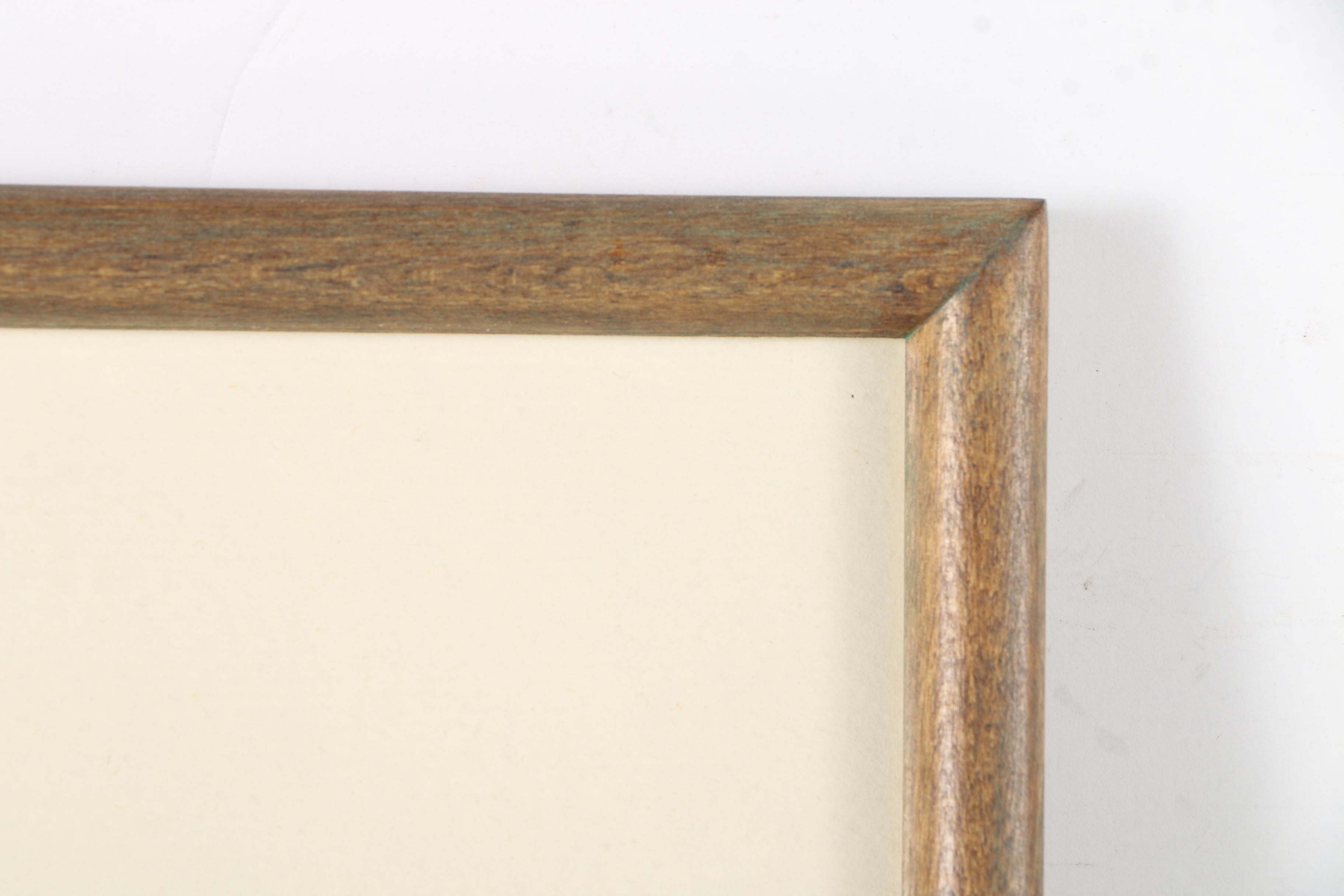 Brenda Fuchs Watercolor on Paper "Violets"