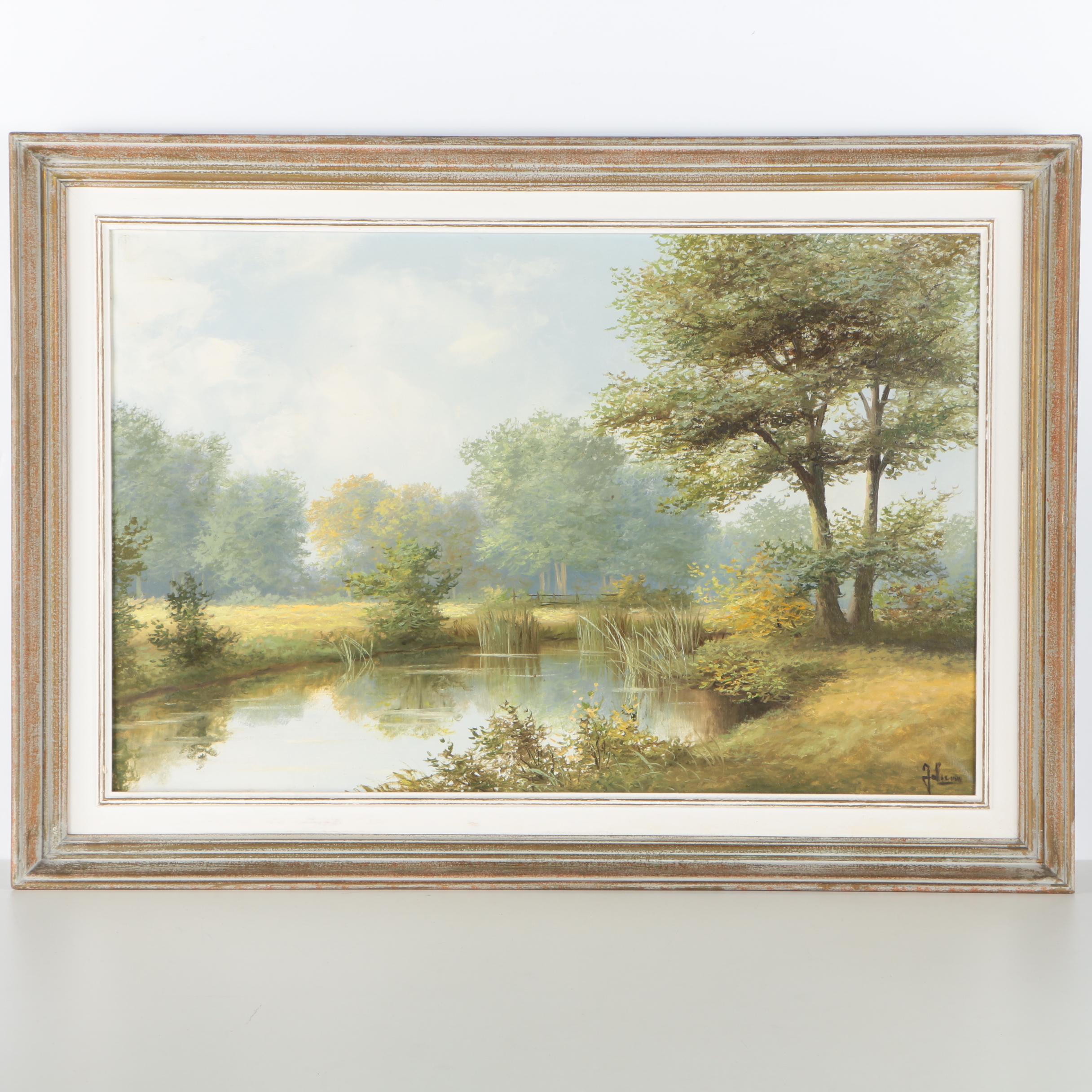 Jalien Oil Painting on Canvas Landscape