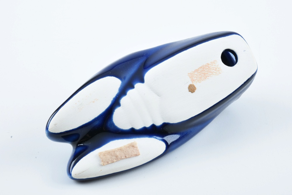 Blue Ceramic Cicada Garlic Mincer