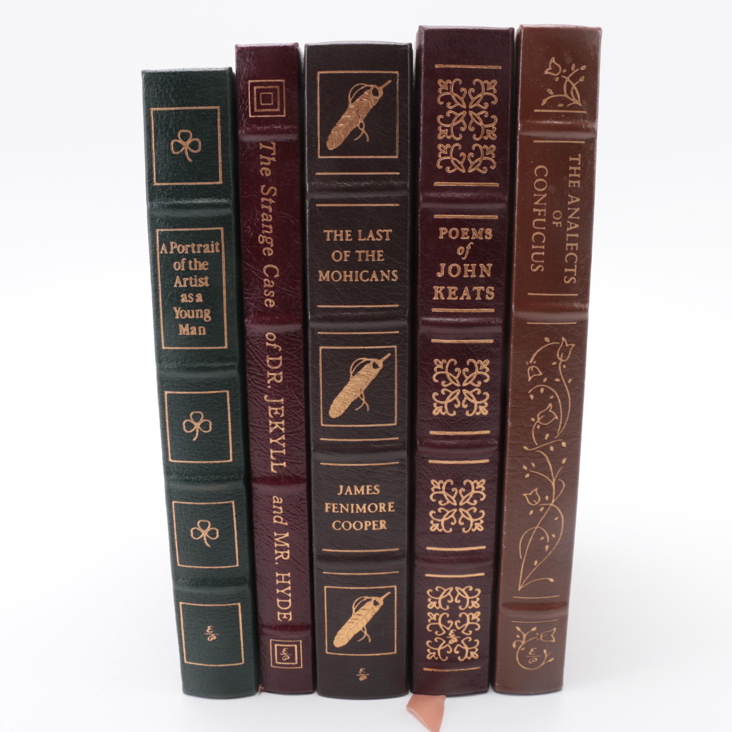 Easton Press "The 100 Greatest Books Ever Written" Collector's Edition Books Including "Analects" of Confucius