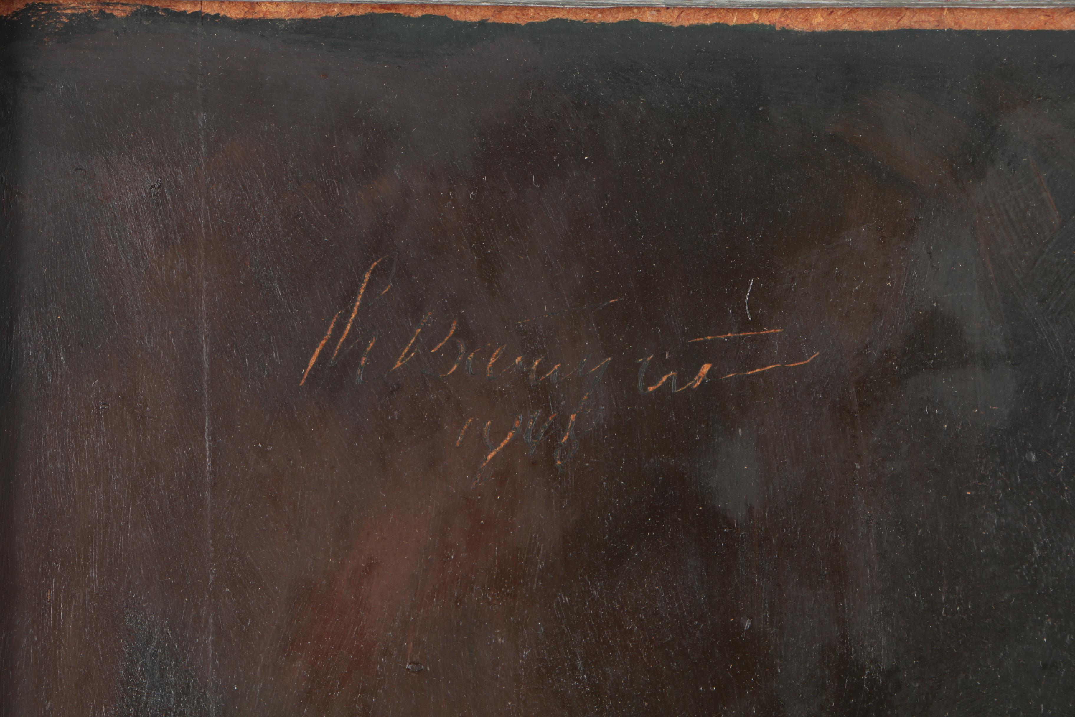 Oil Painting on Board of a Still Life