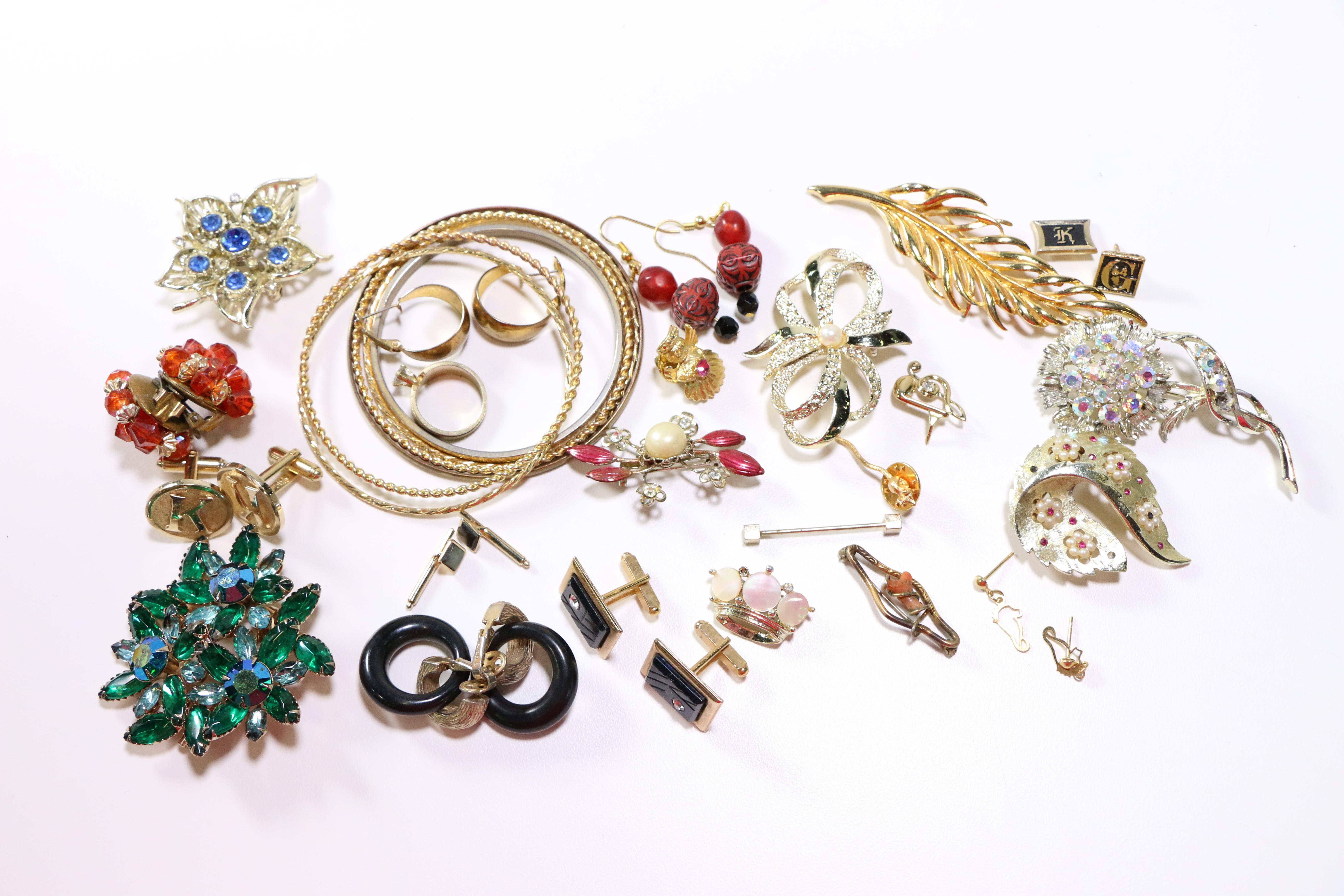 Gold Tone Costume Jewelry