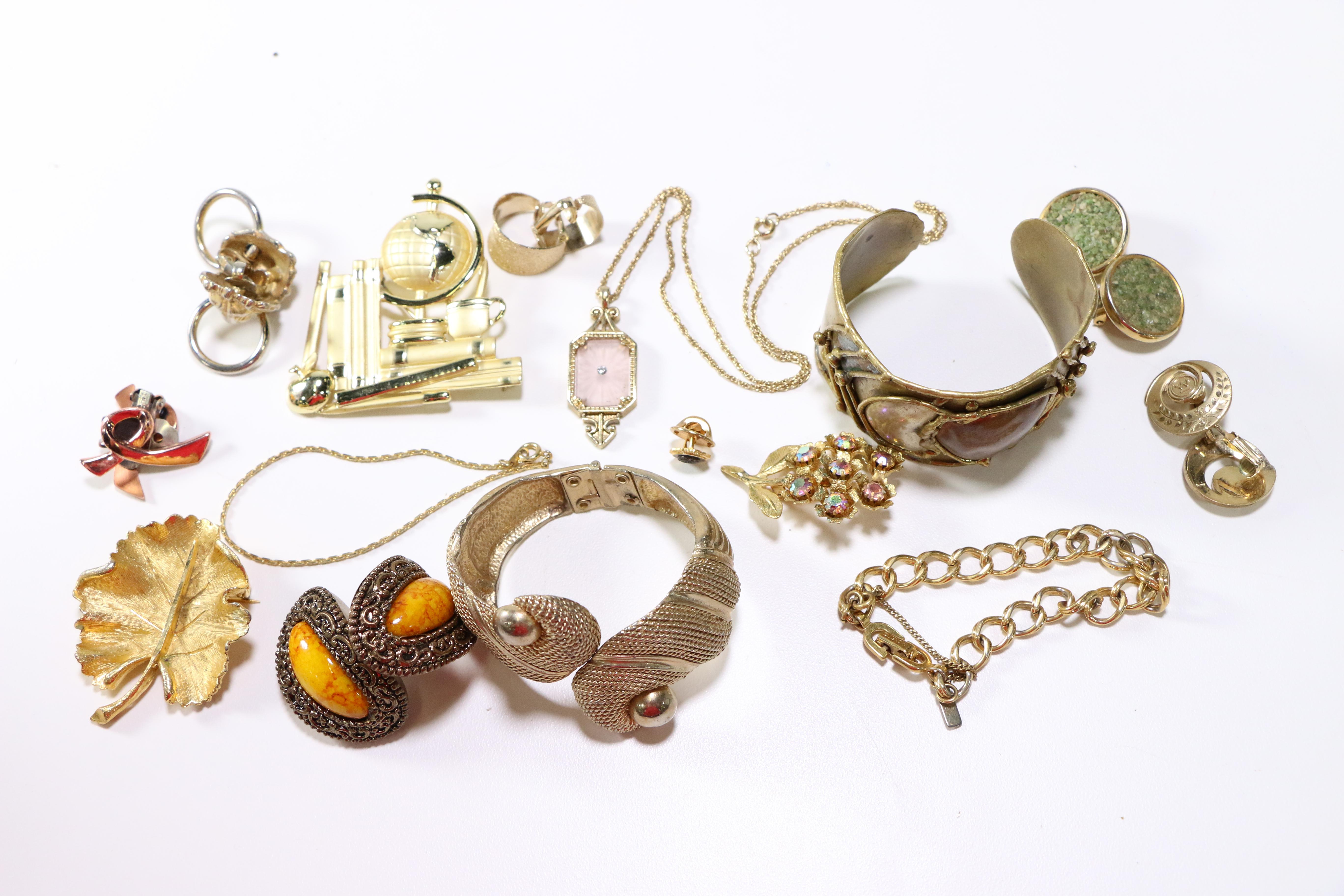 Gold Tone Costume Jewelry