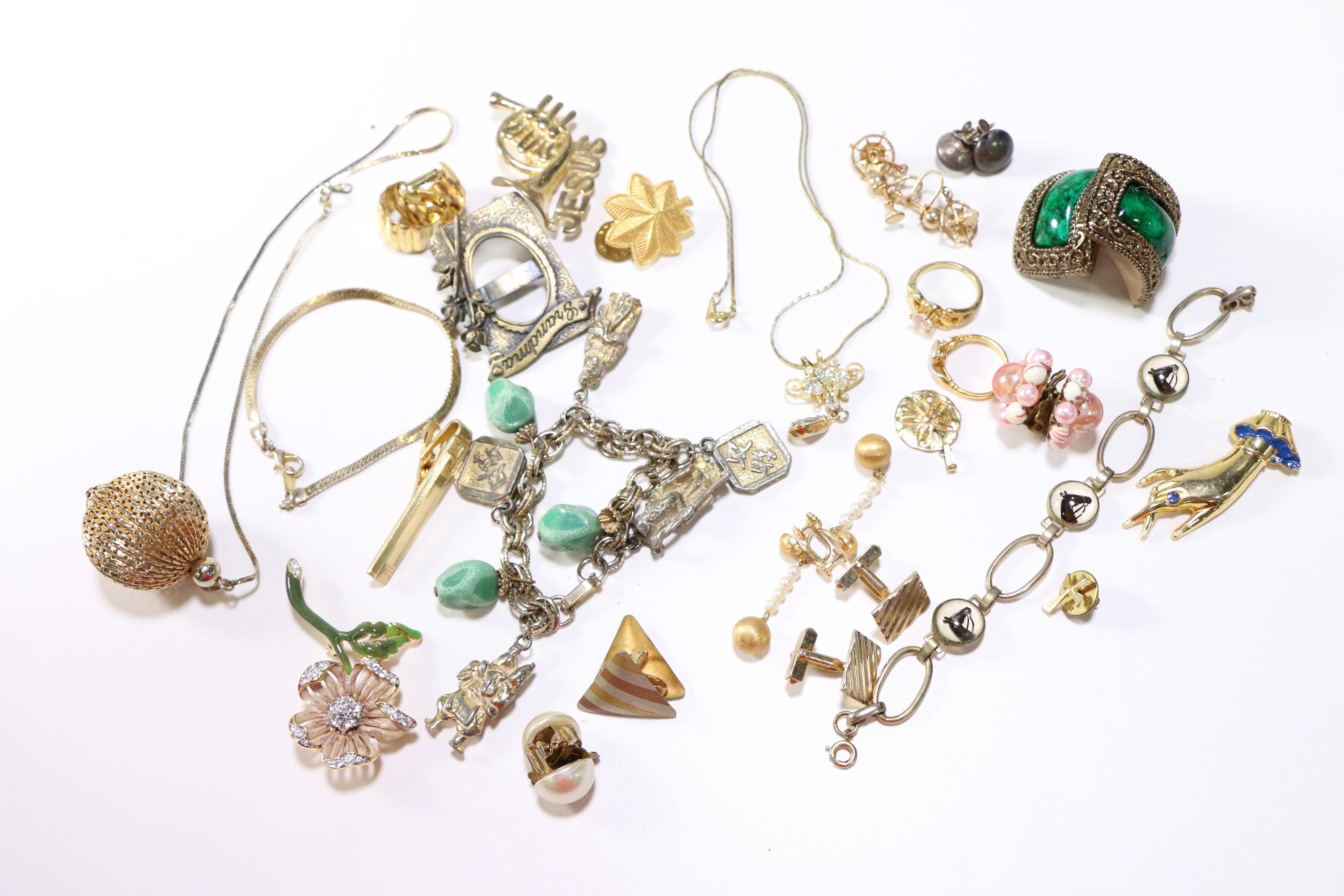 Gold Tone Costume Jewelry