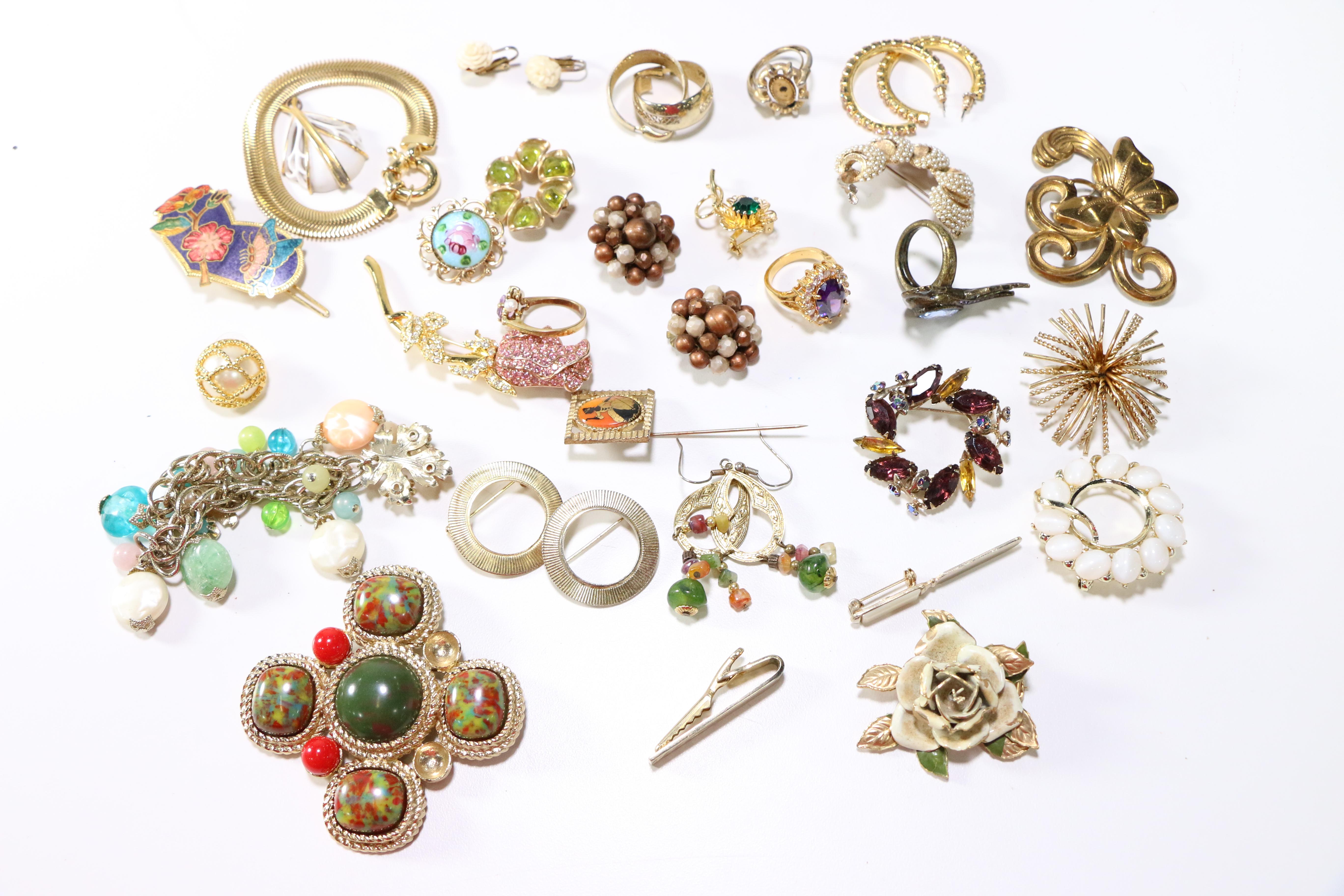 Gold Tone Costume Jewelry