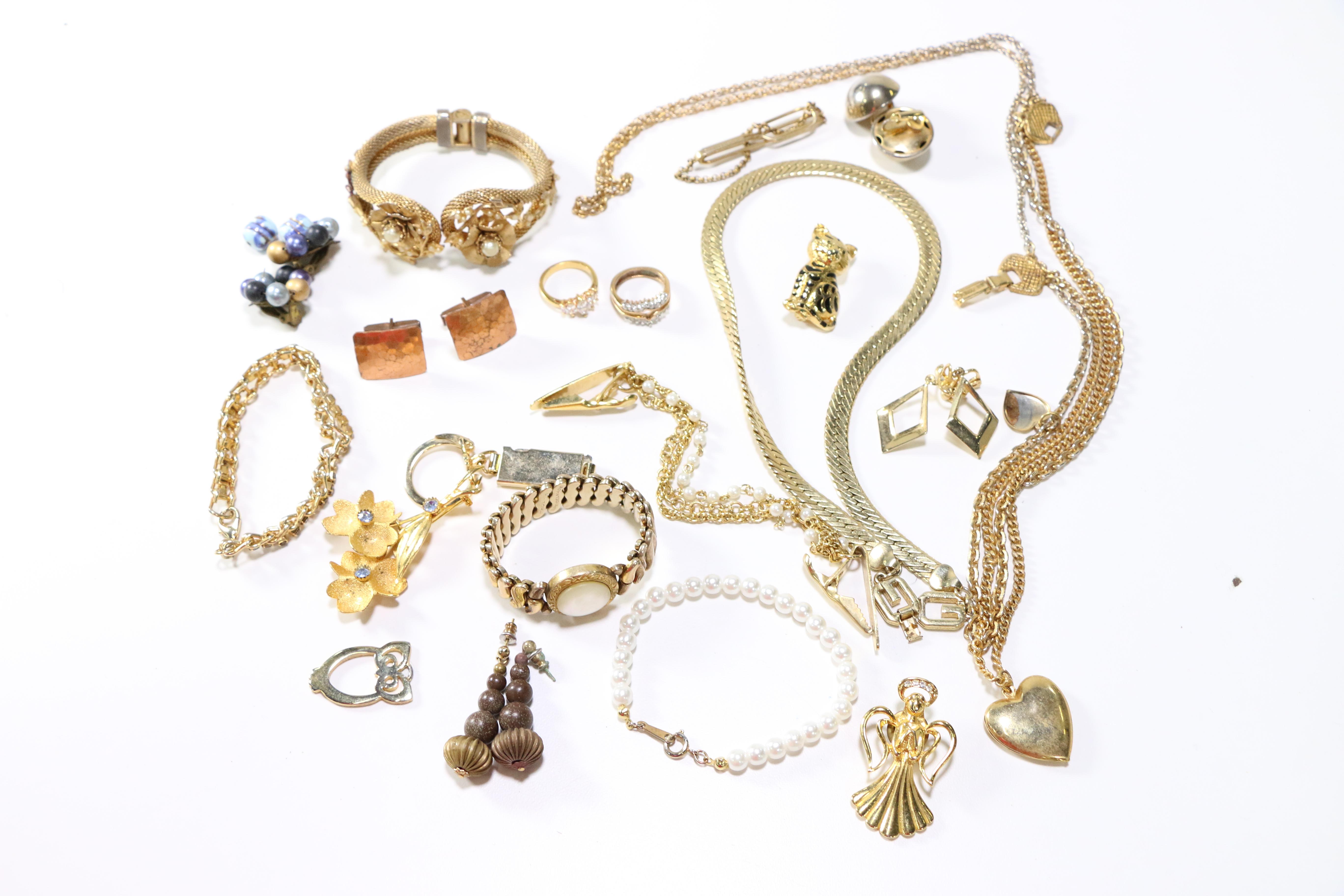 Gold Tone Costume Jewelry