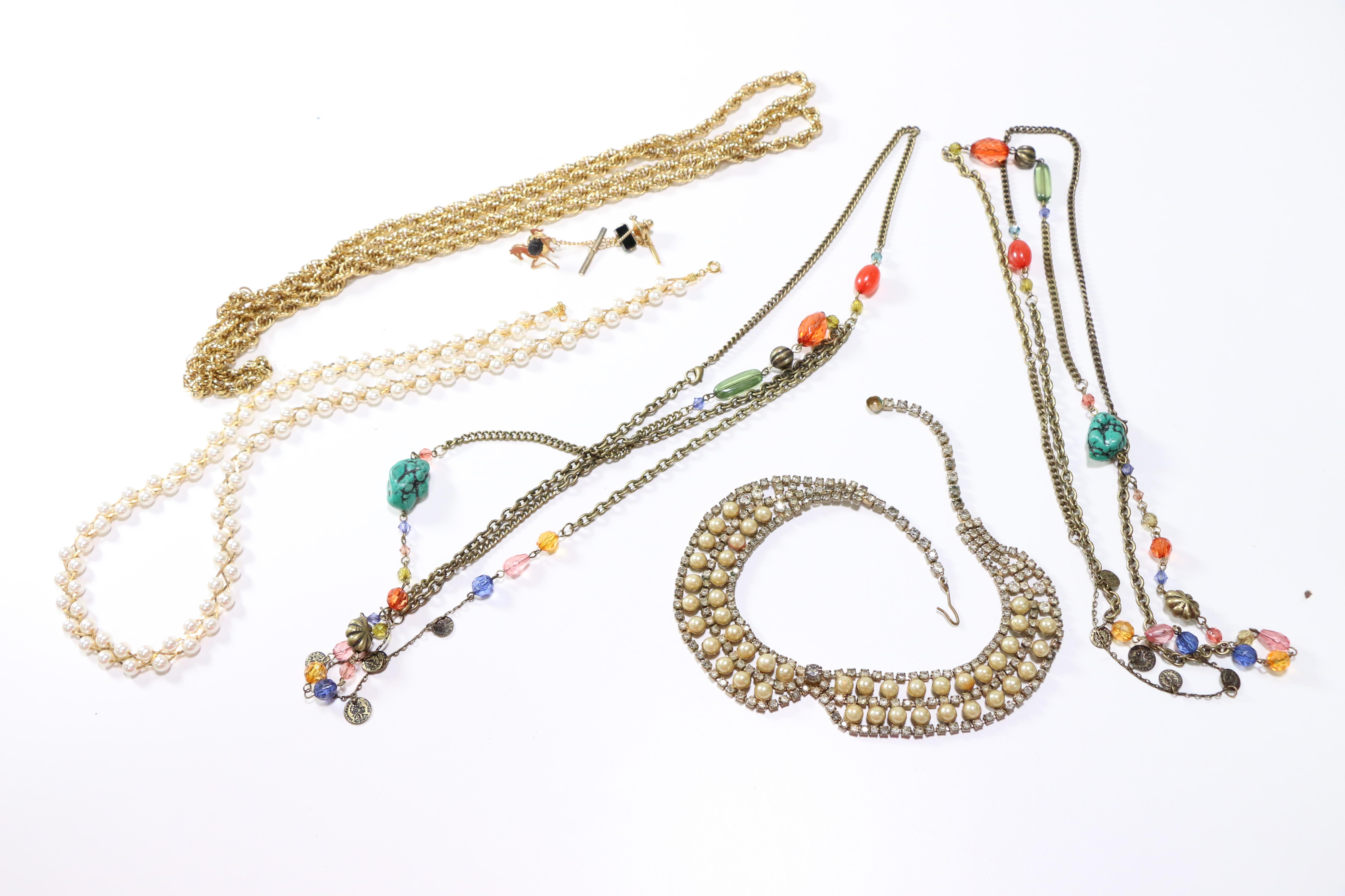 Gold Tone Costume Jewelry