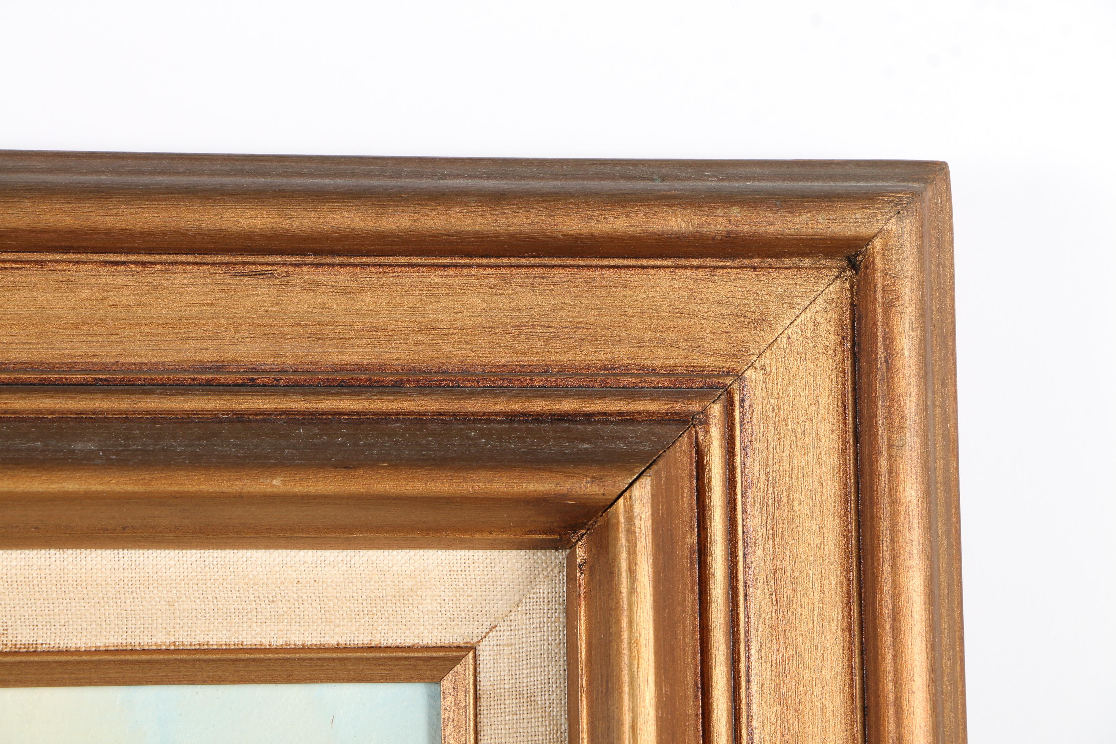 Parker Oil Painting on Canvas of a Wooded Landscape