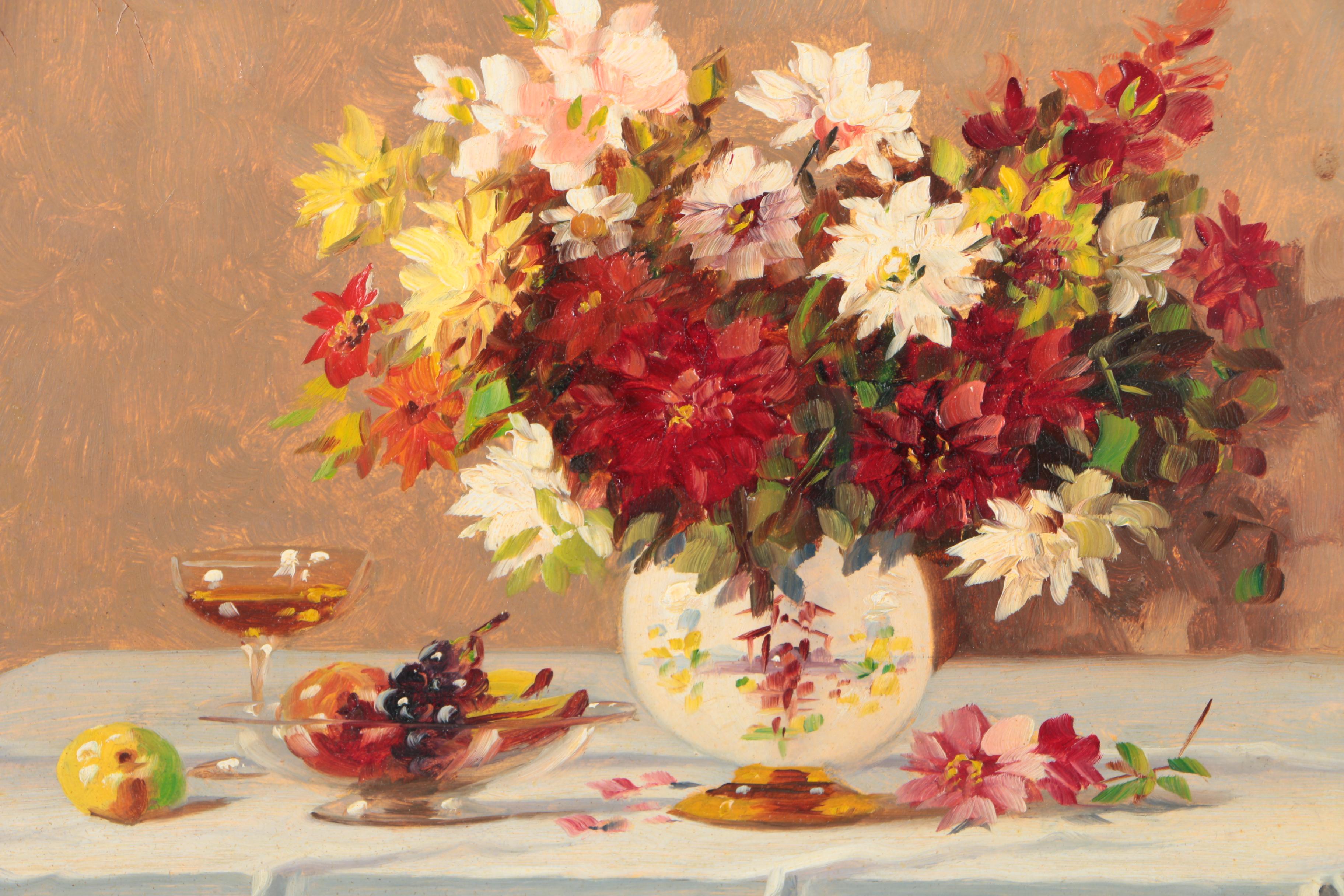Oil Paintings of Floral Still Lifes