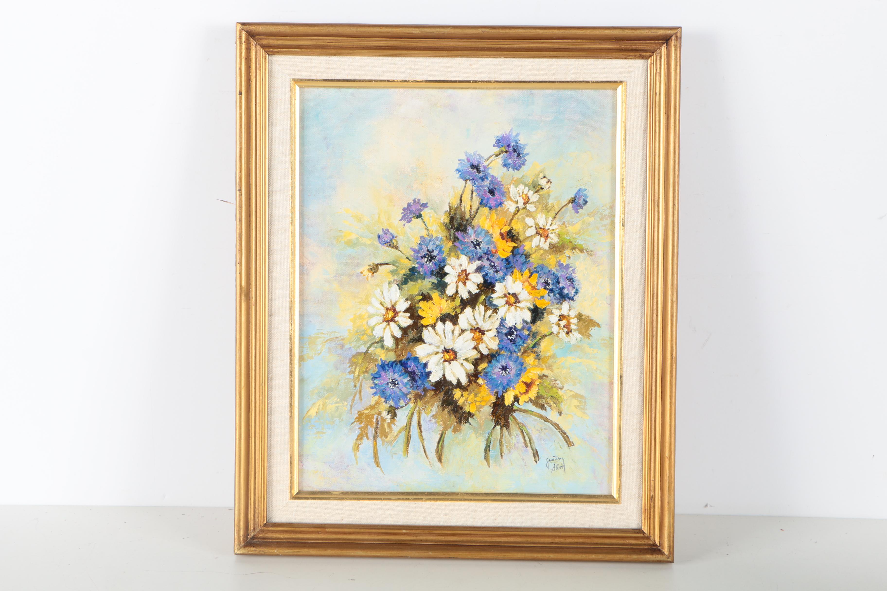 Oil Paintings of Floral Still Lifes