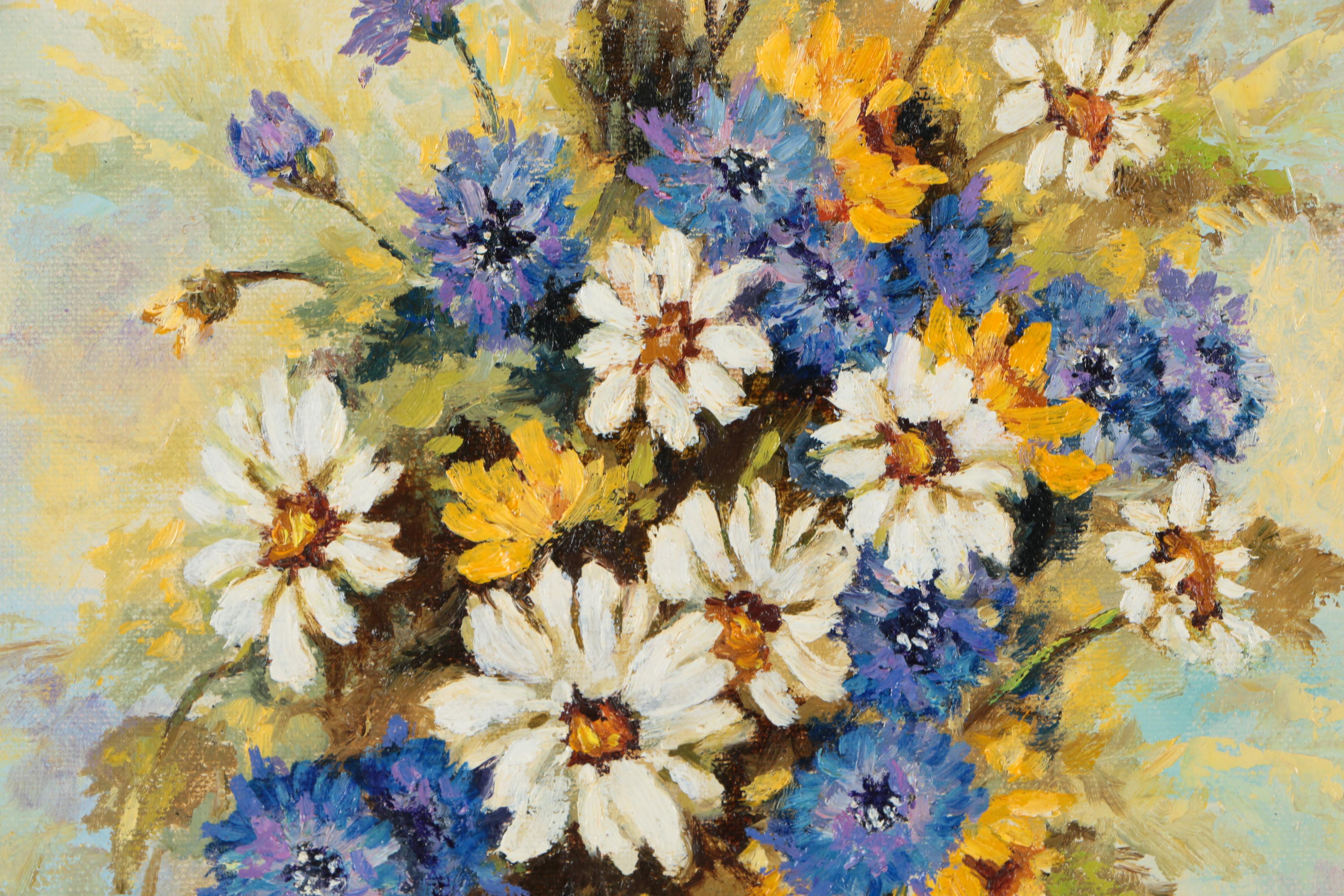 Oil Paintings of Floral Still Lifes