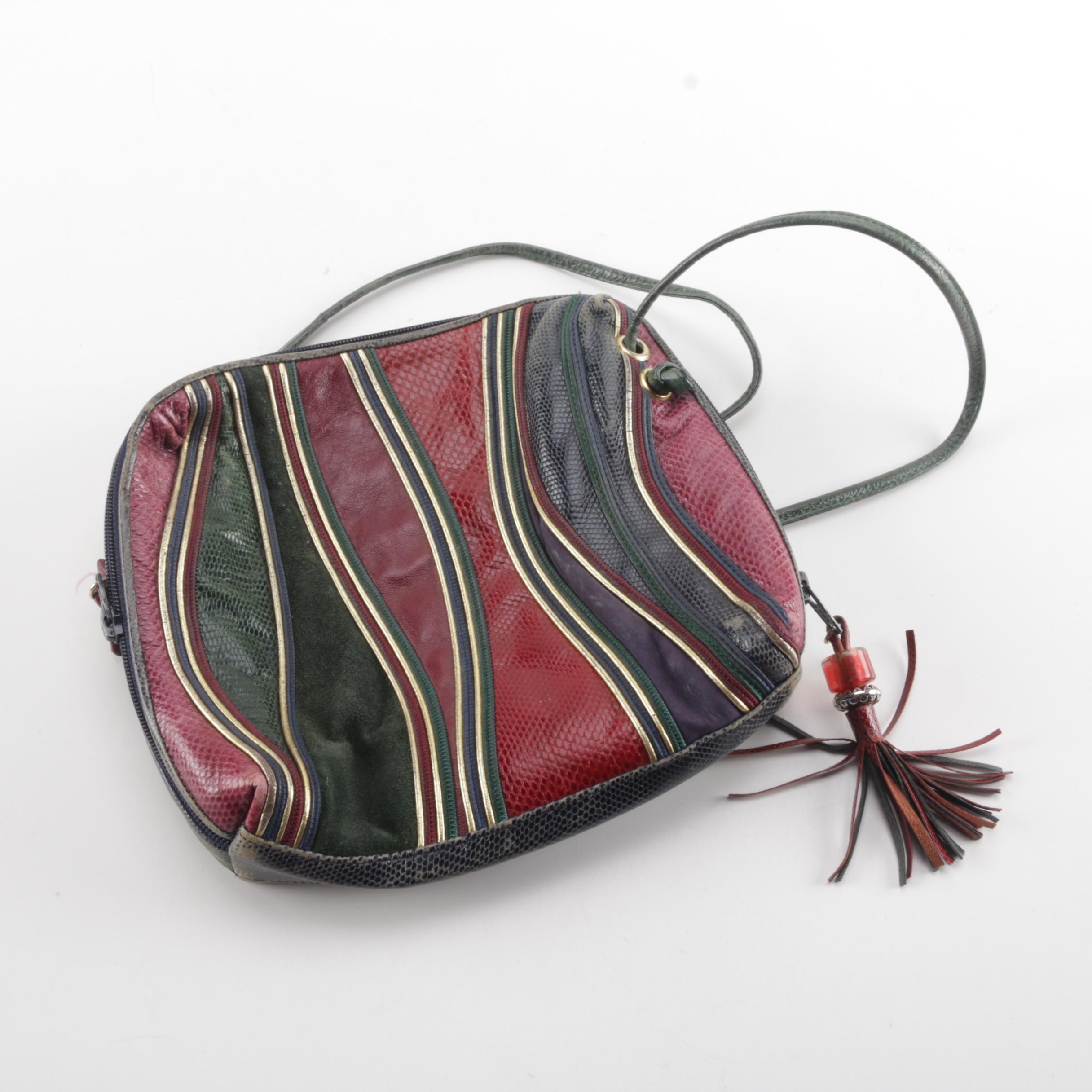 Sharif Leather Shoulder Bag