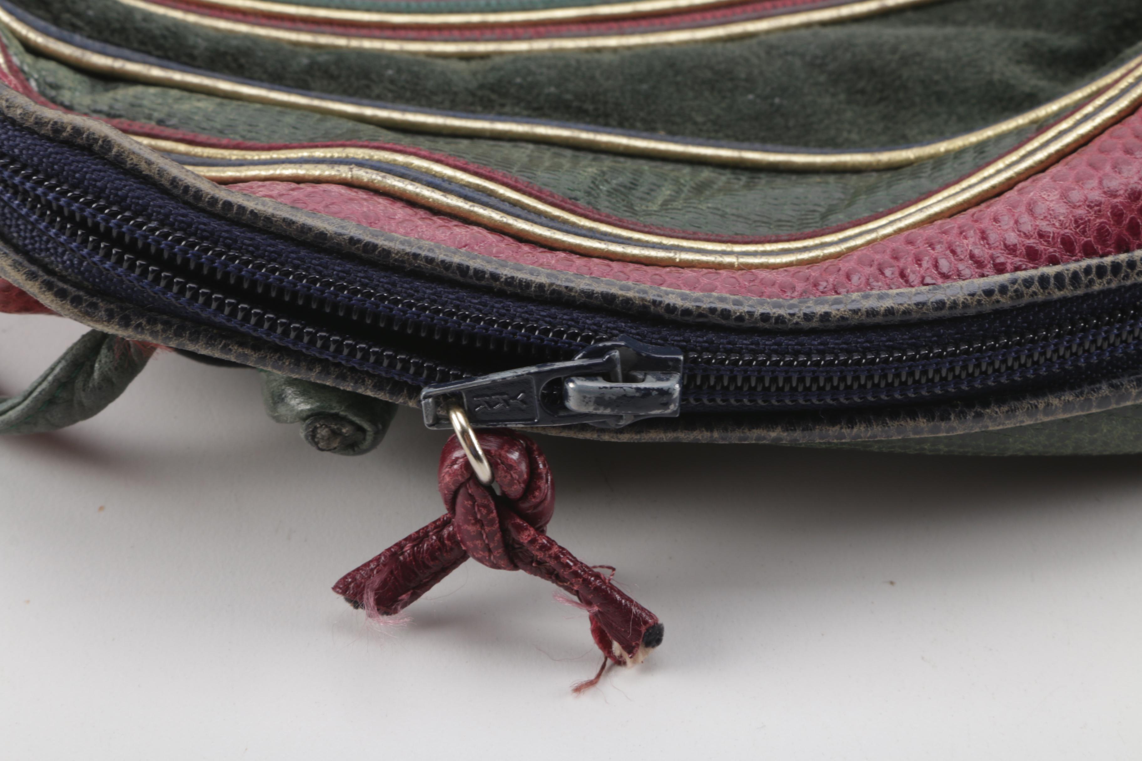 Sharif Leather Shoulder Bag