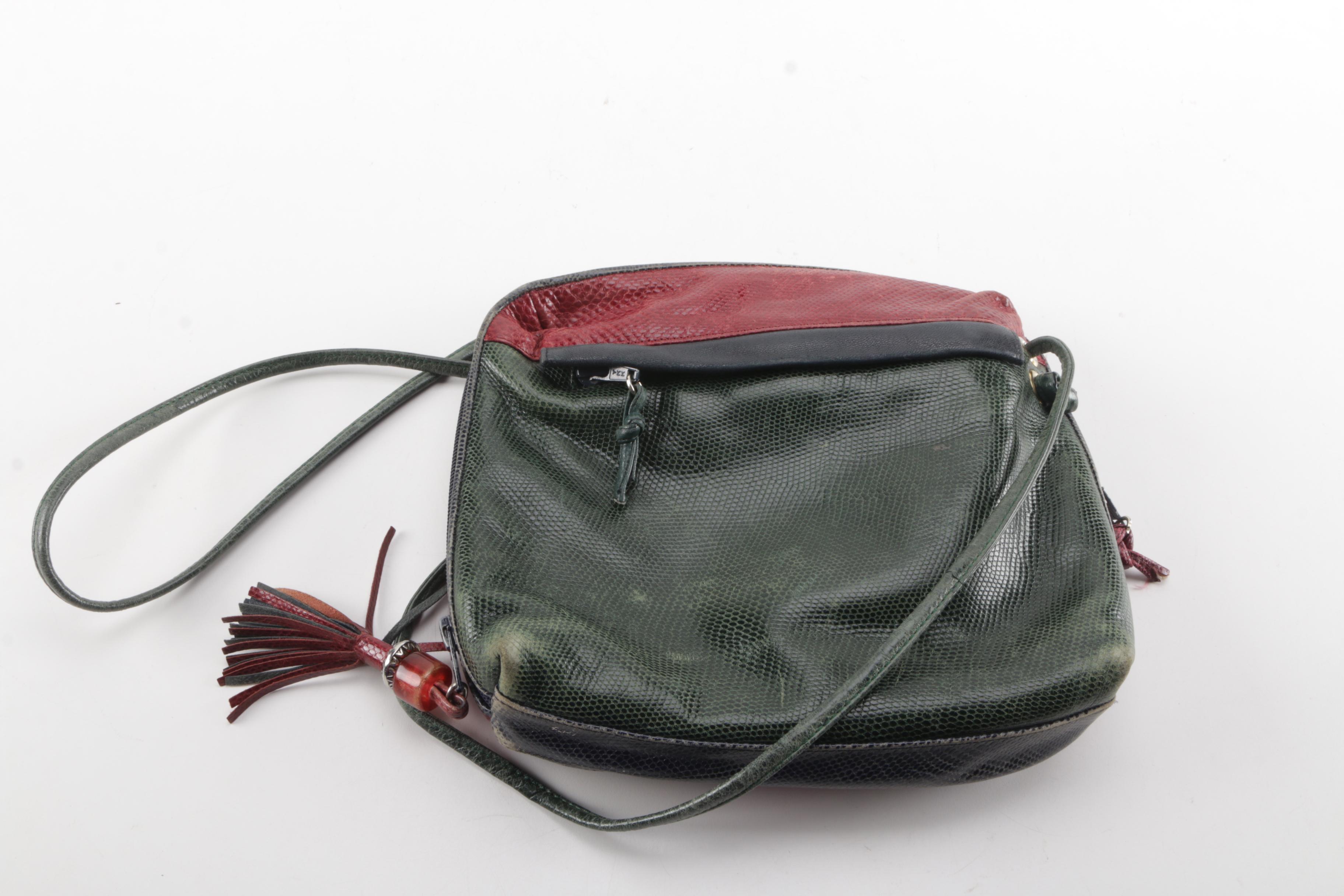Sharif Leather Shoulder Bag