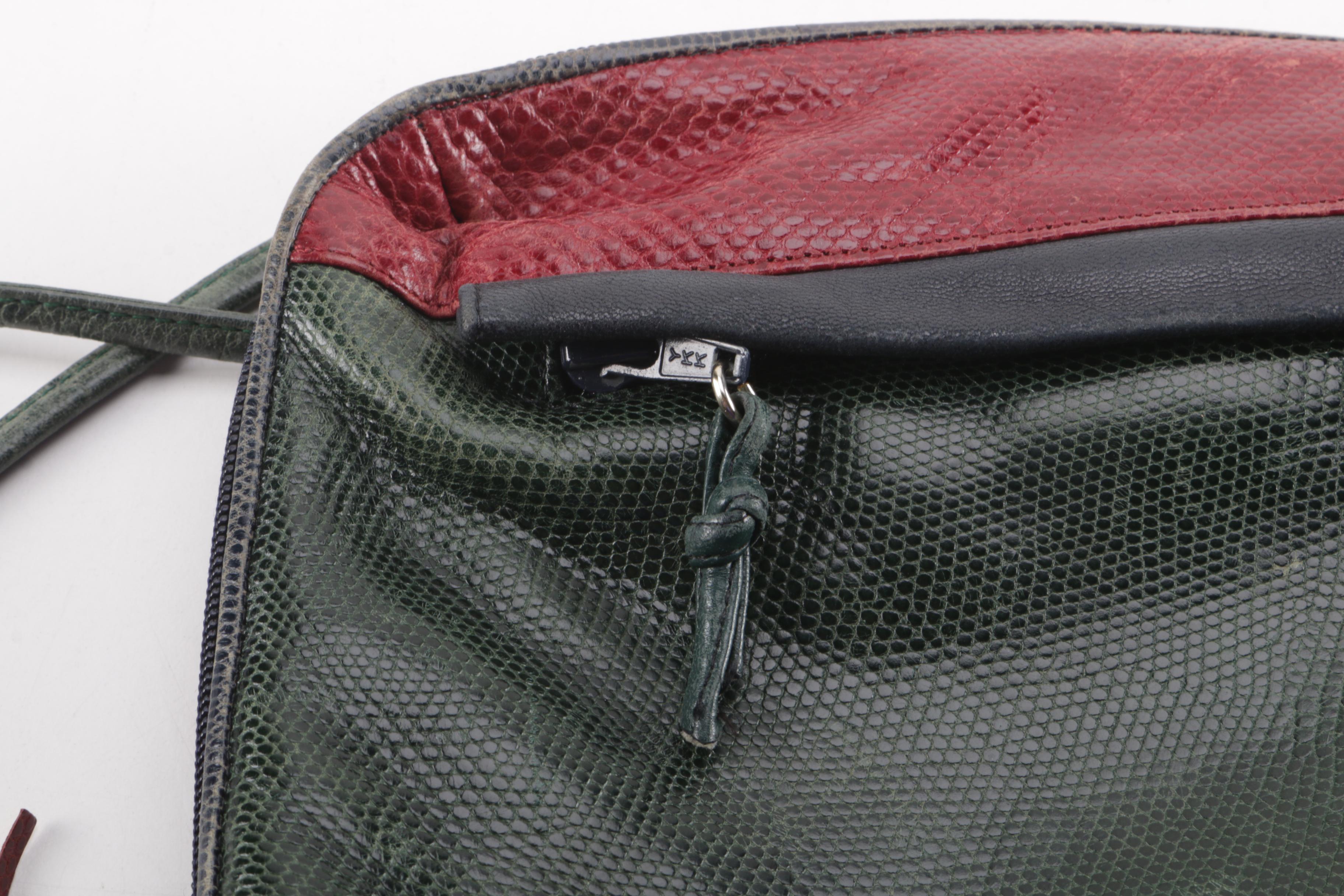 Sharif Leather Shoulder Bag