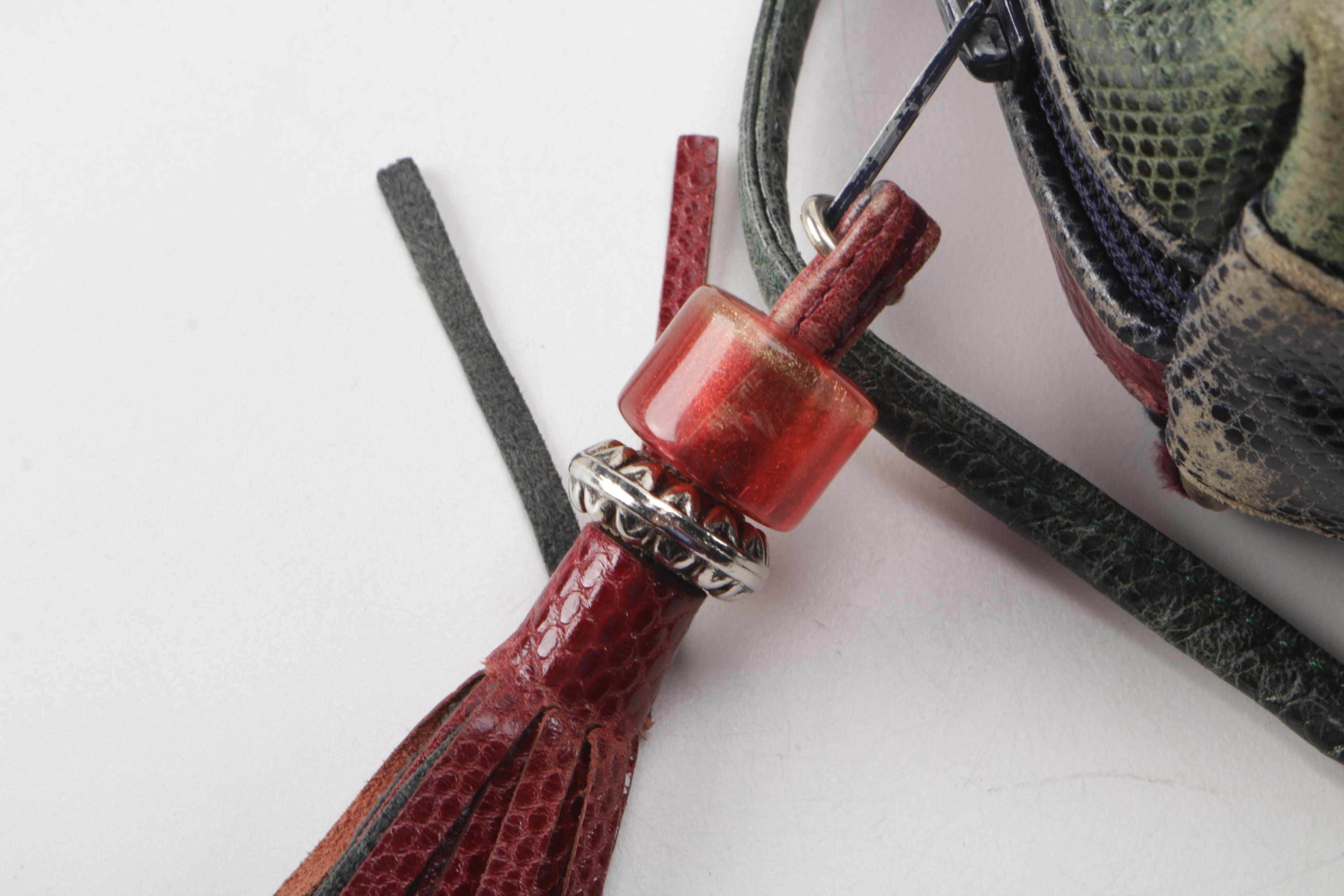 Sharif Leather Shoulder Bag