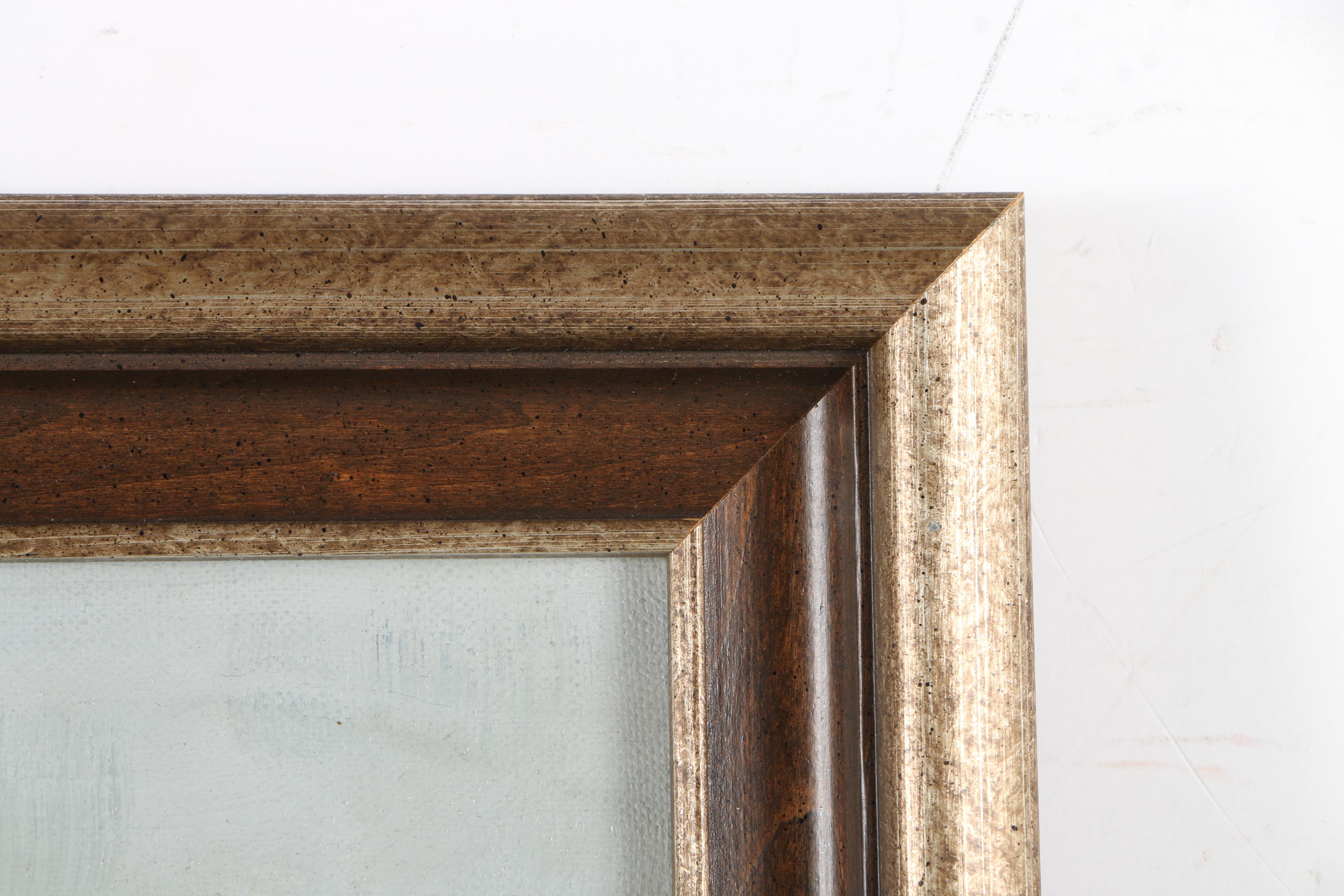 Hans Horvath Oil Portrait on Canvas of Austrian Man With Pipe and Decanter