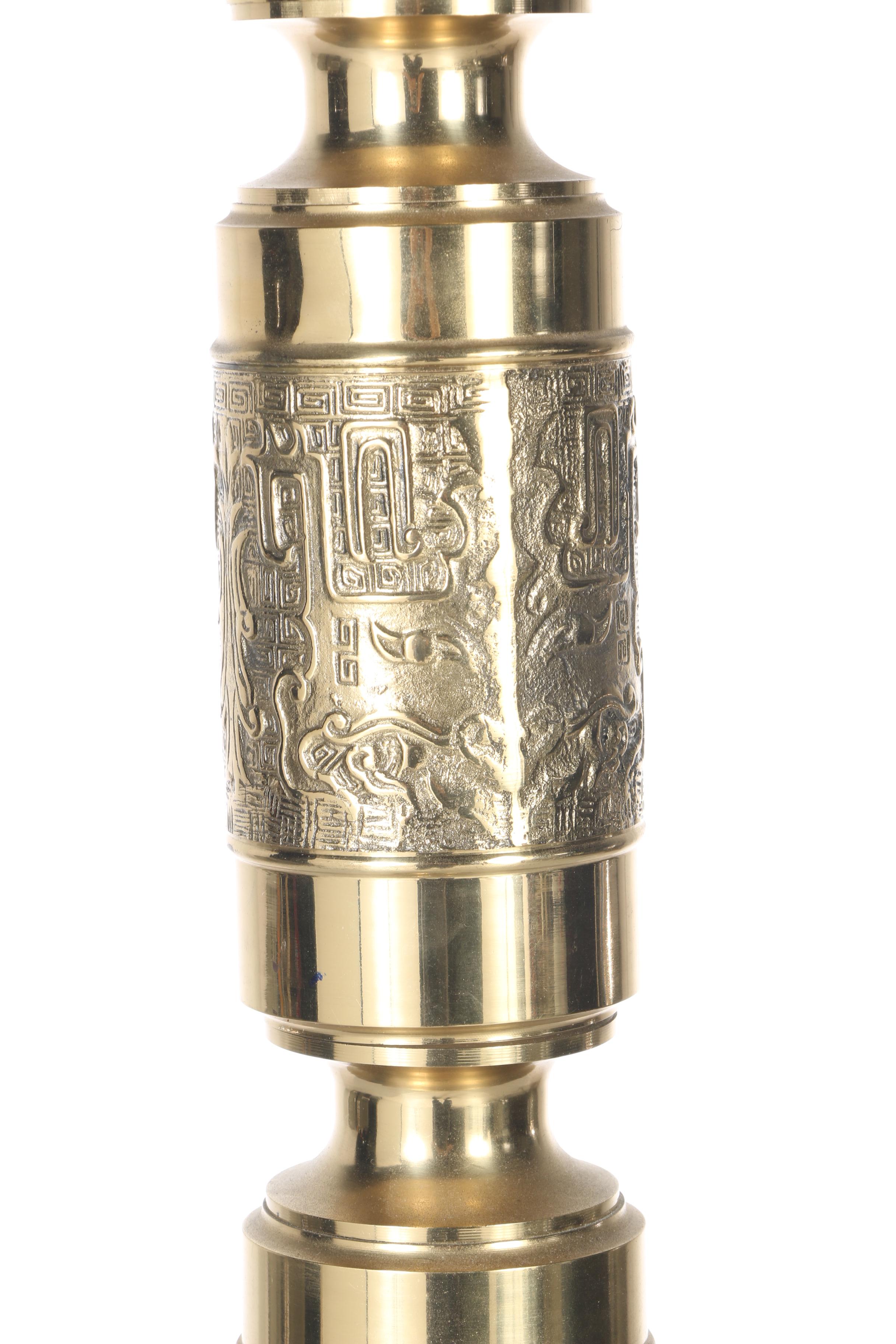 1930s Rotary Phone on Ornate Brass Stand