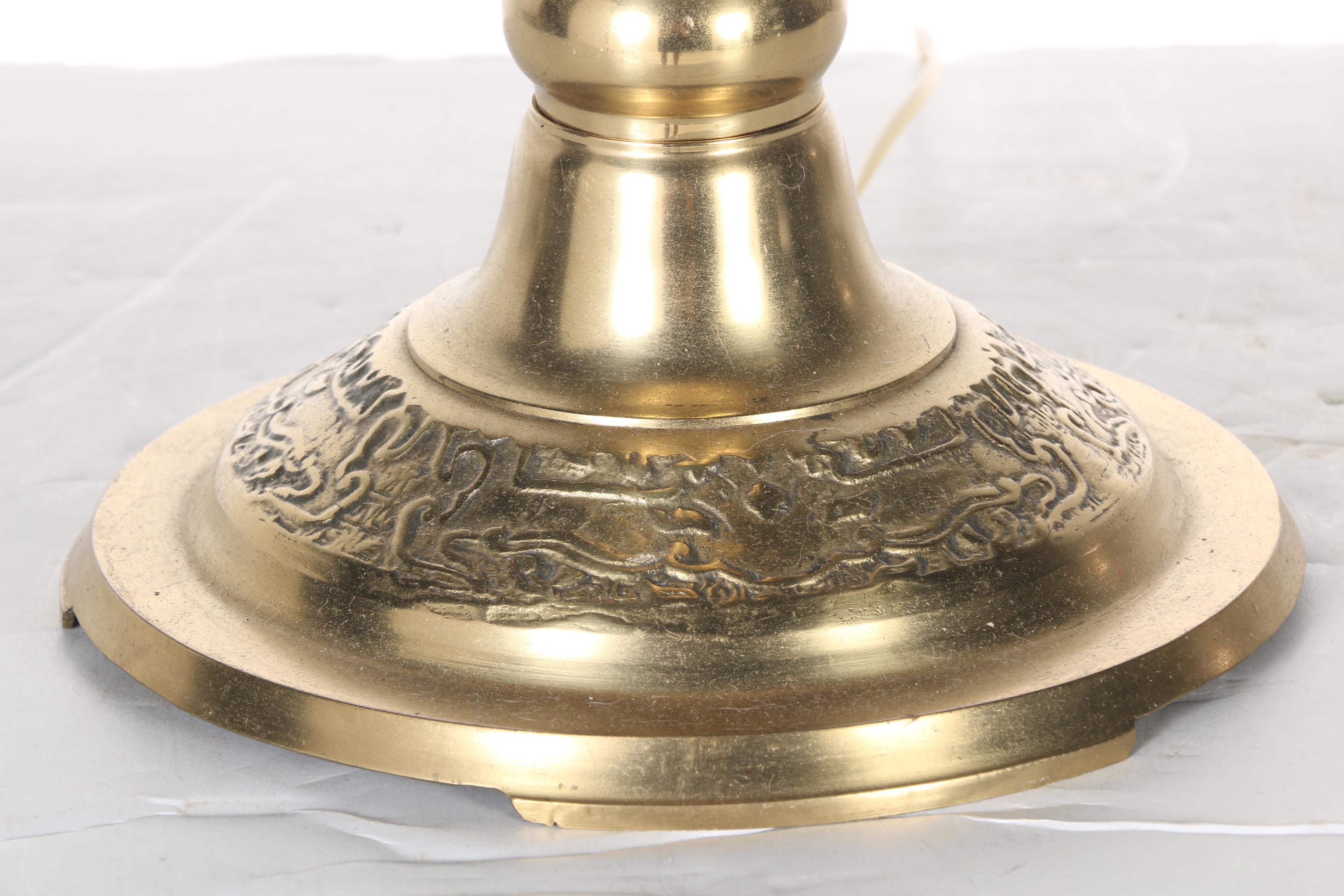 1930s Rotary Phone on Ornate Brass Stand