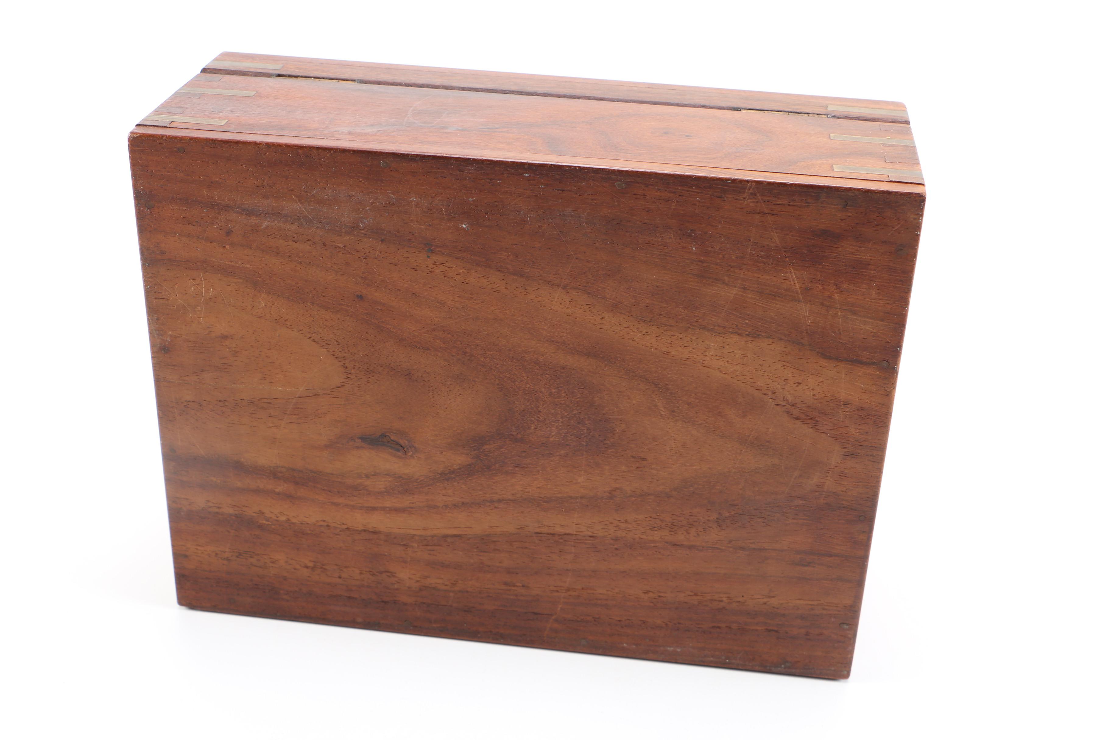 Wood Inlay Jewelry Box