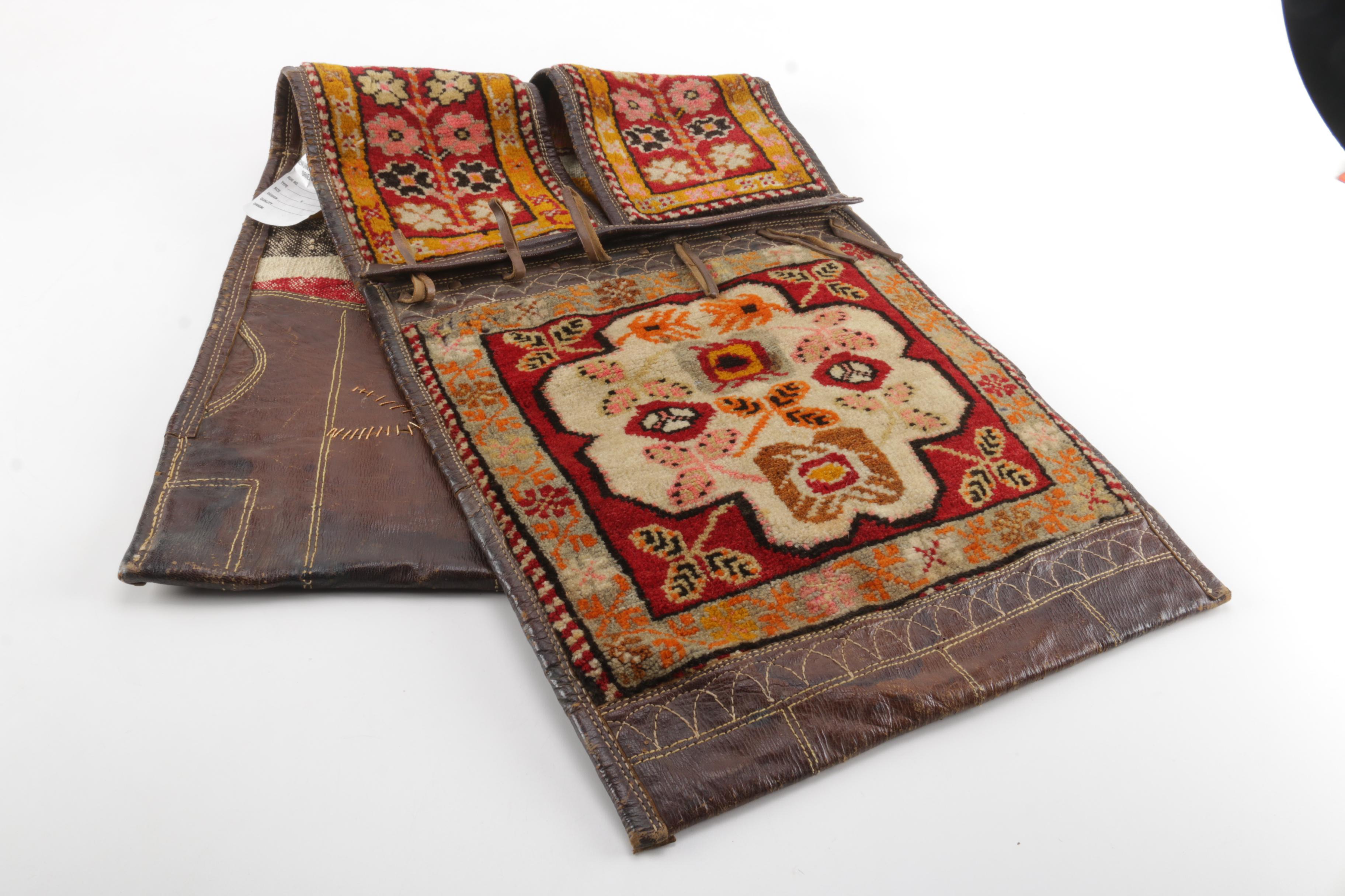 Pair of Turkish Carpet Saddlebags