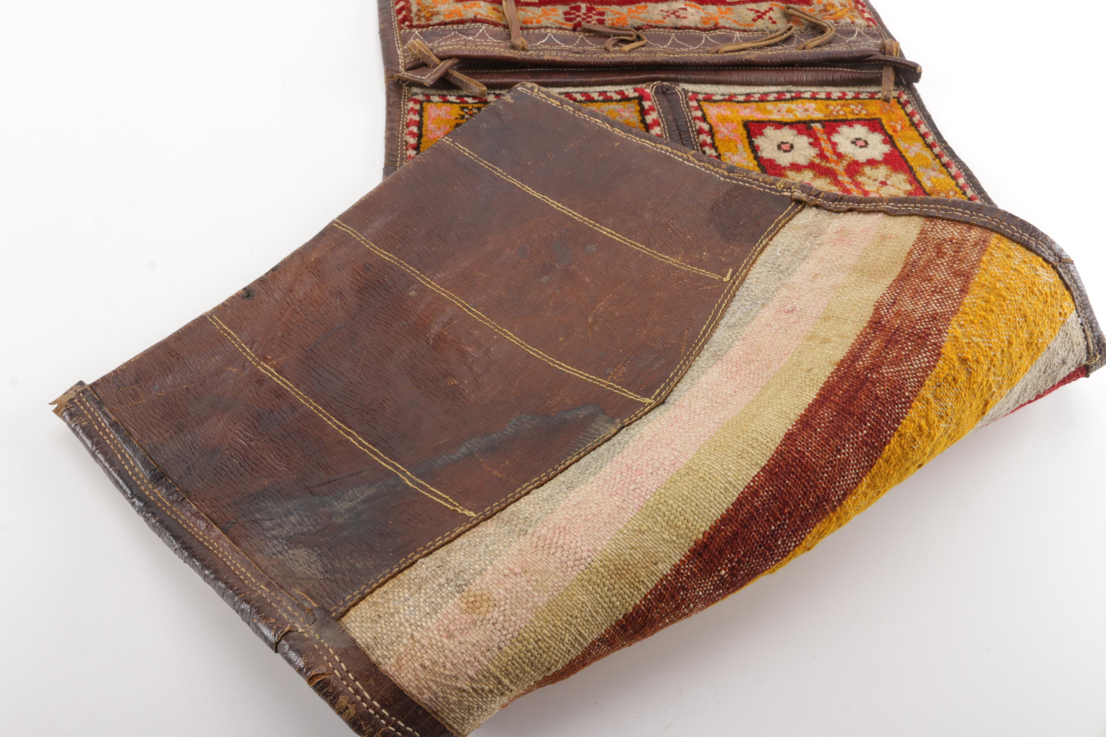 Pair of Turkish Carpet Saddlebags