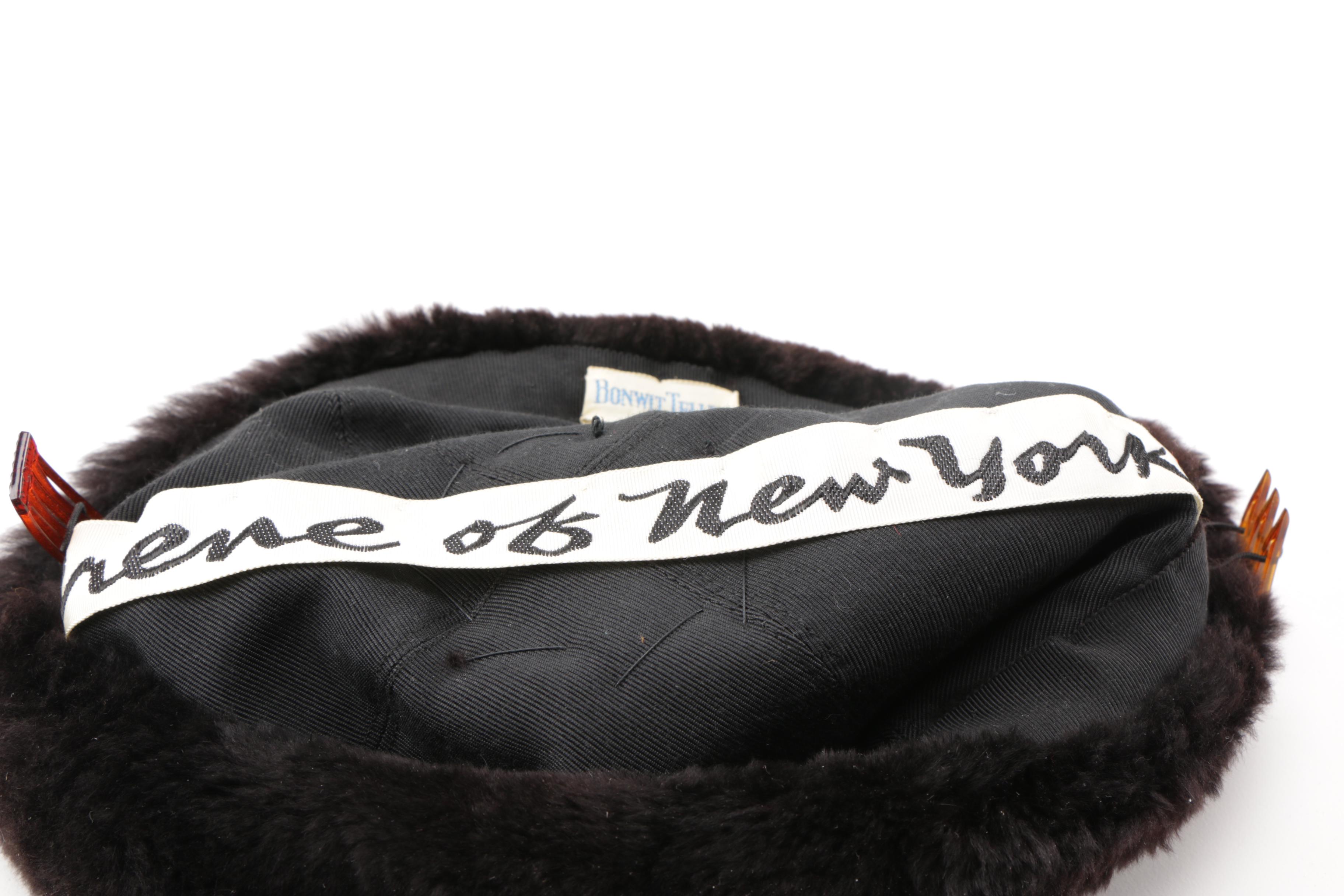 Vintage Fur Hats Including Irene of New York