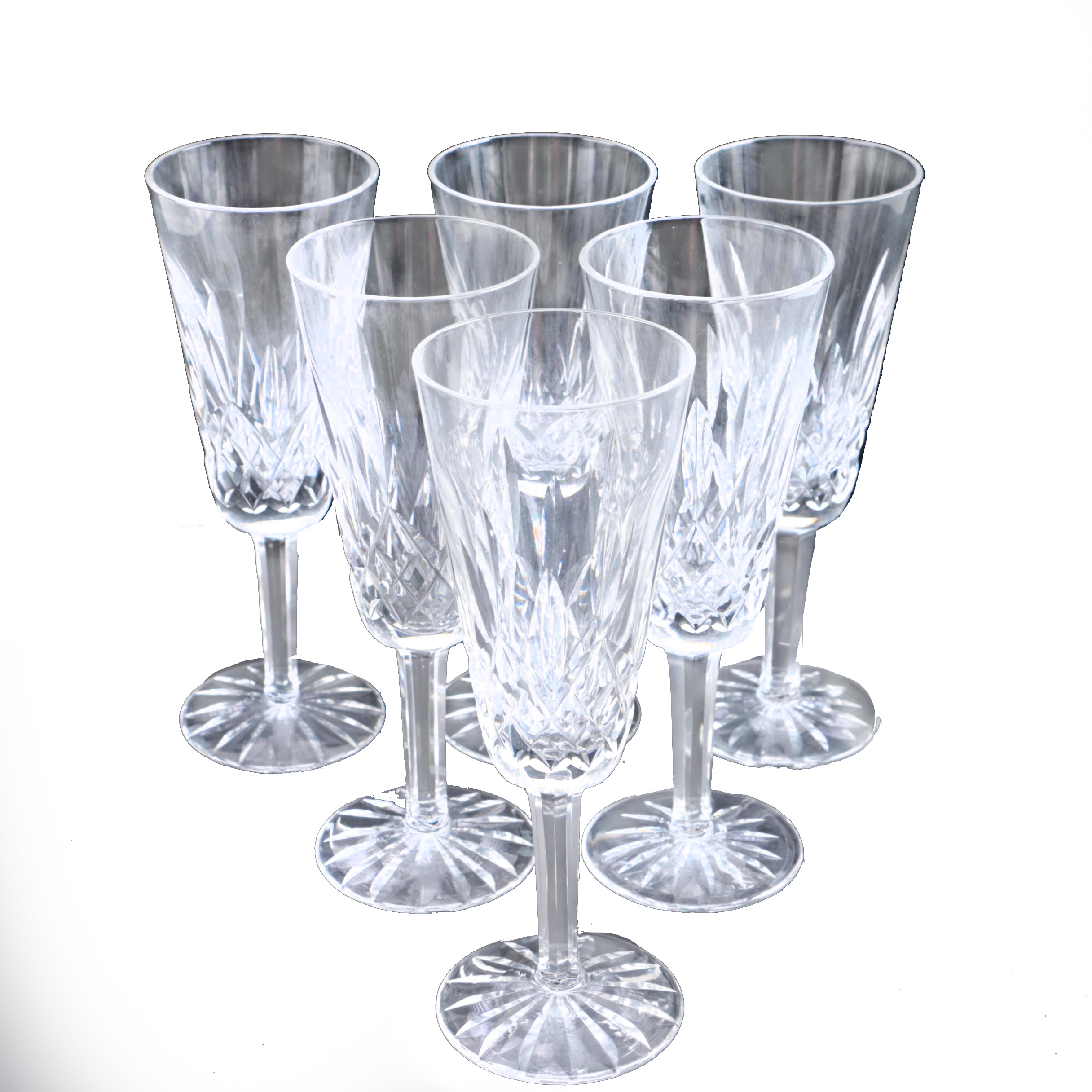 Set of Waterford Crystal Flutes