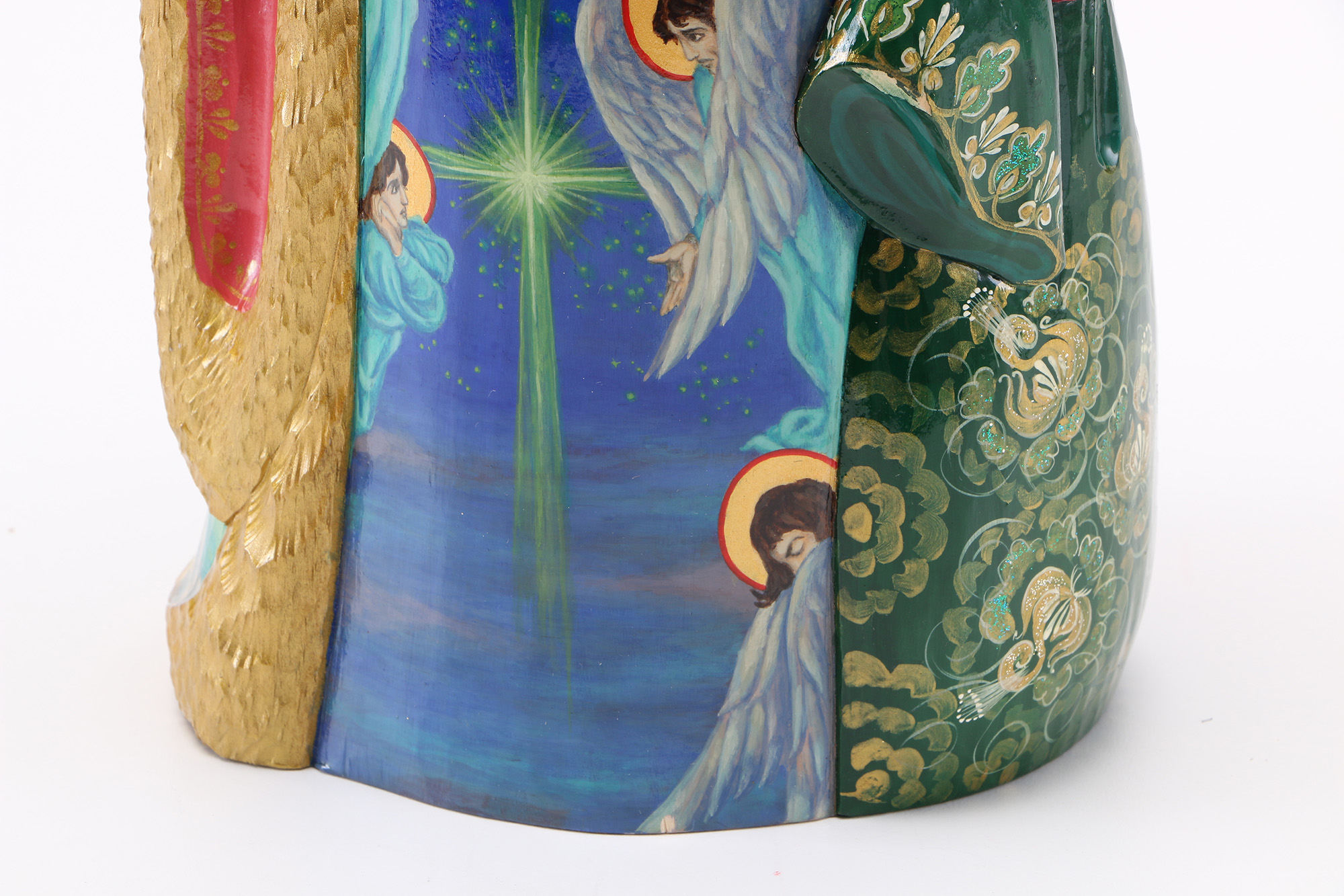 Russian Carved Figure