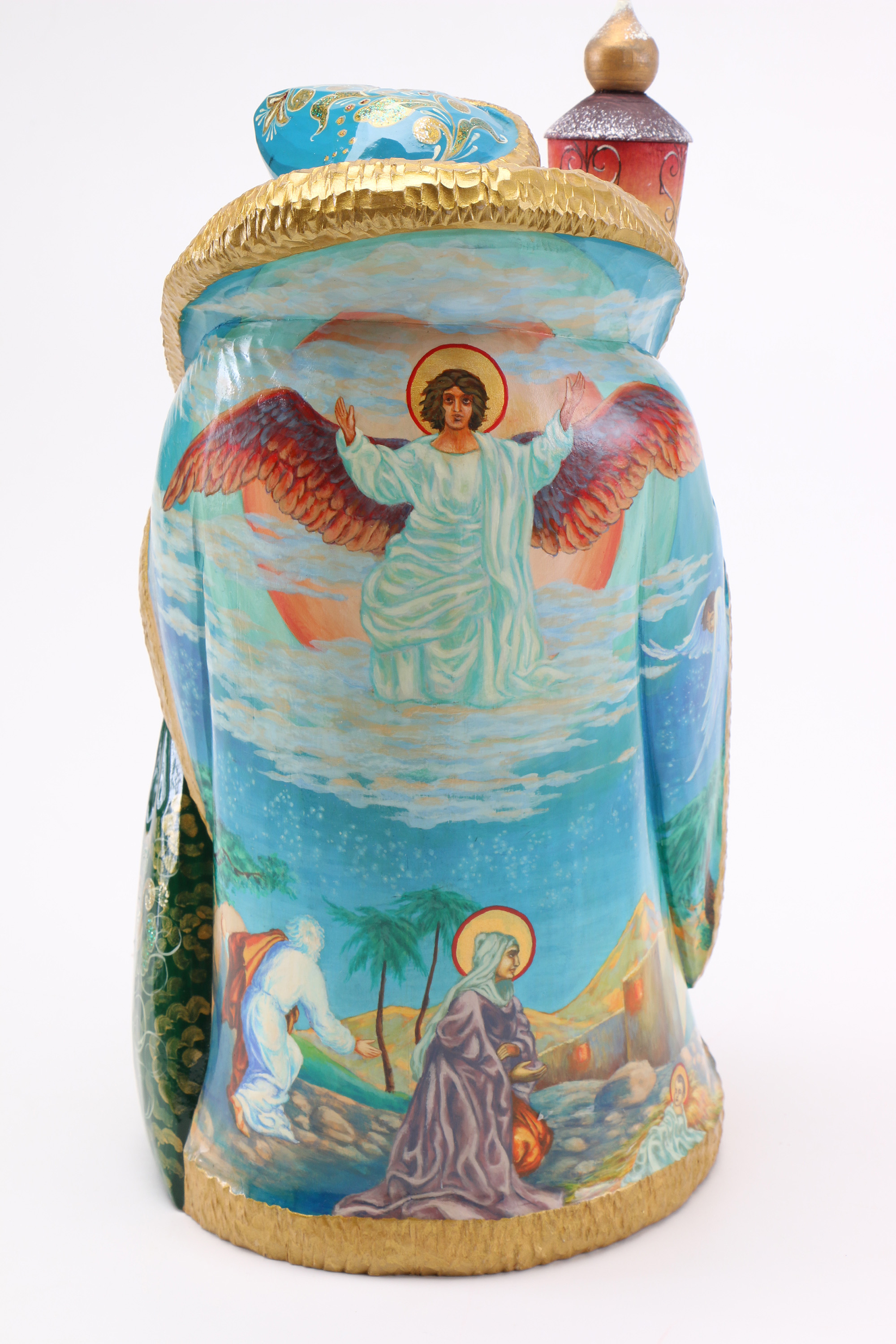 Russian Carved Figure