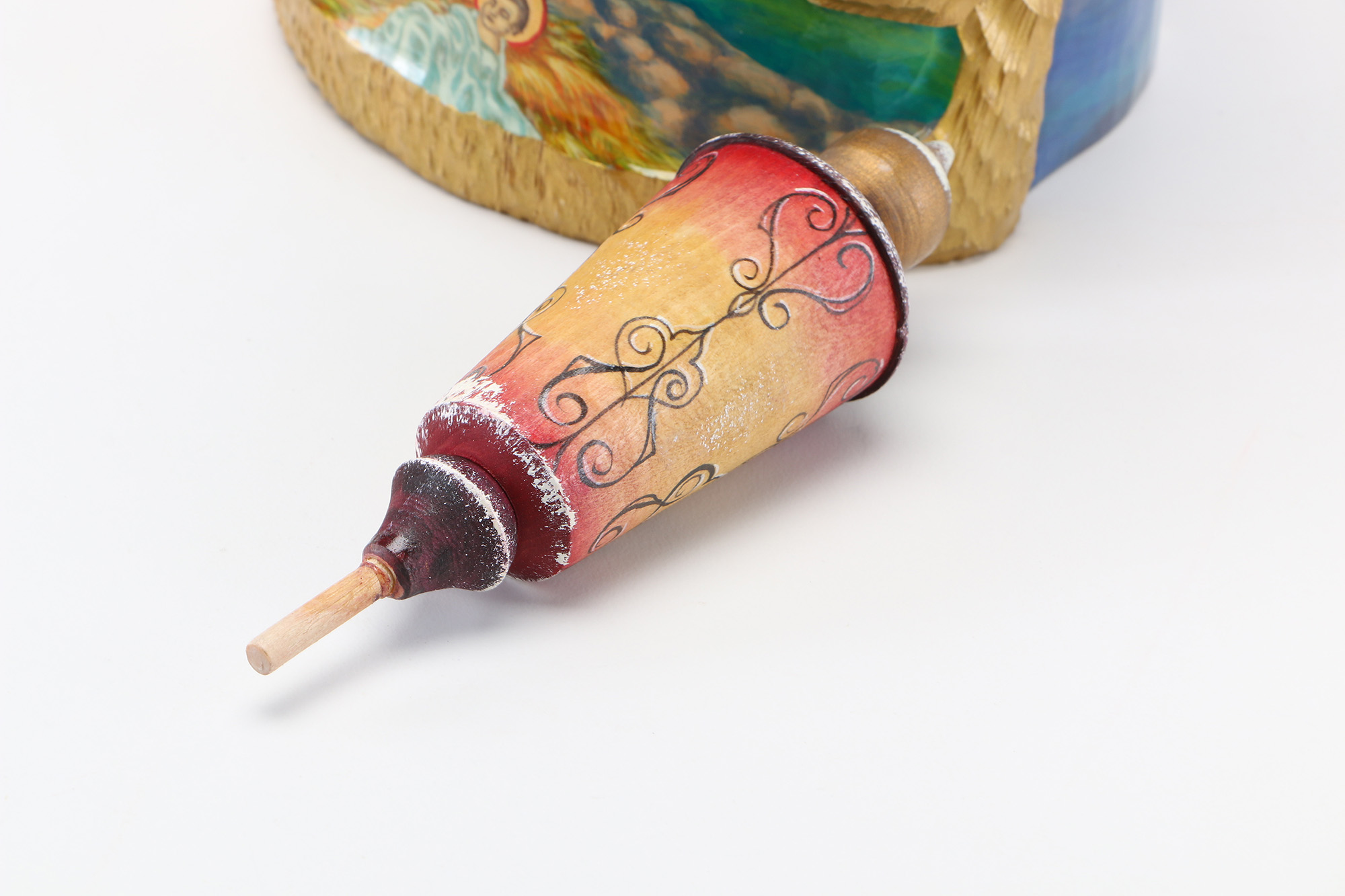 Russian Carved Figure