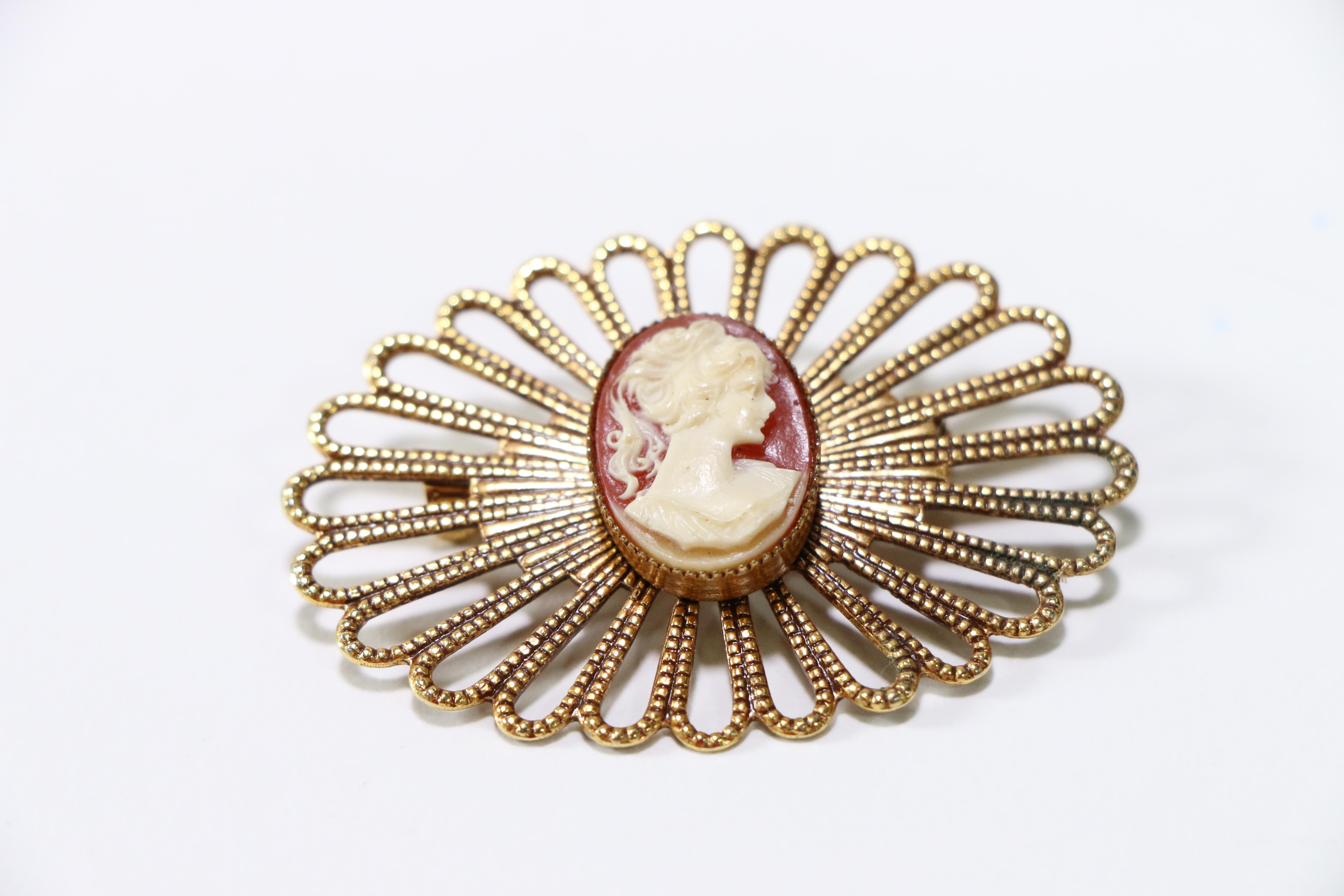 Vintage Inspired Napier Jewelry Set and Costume Brooch