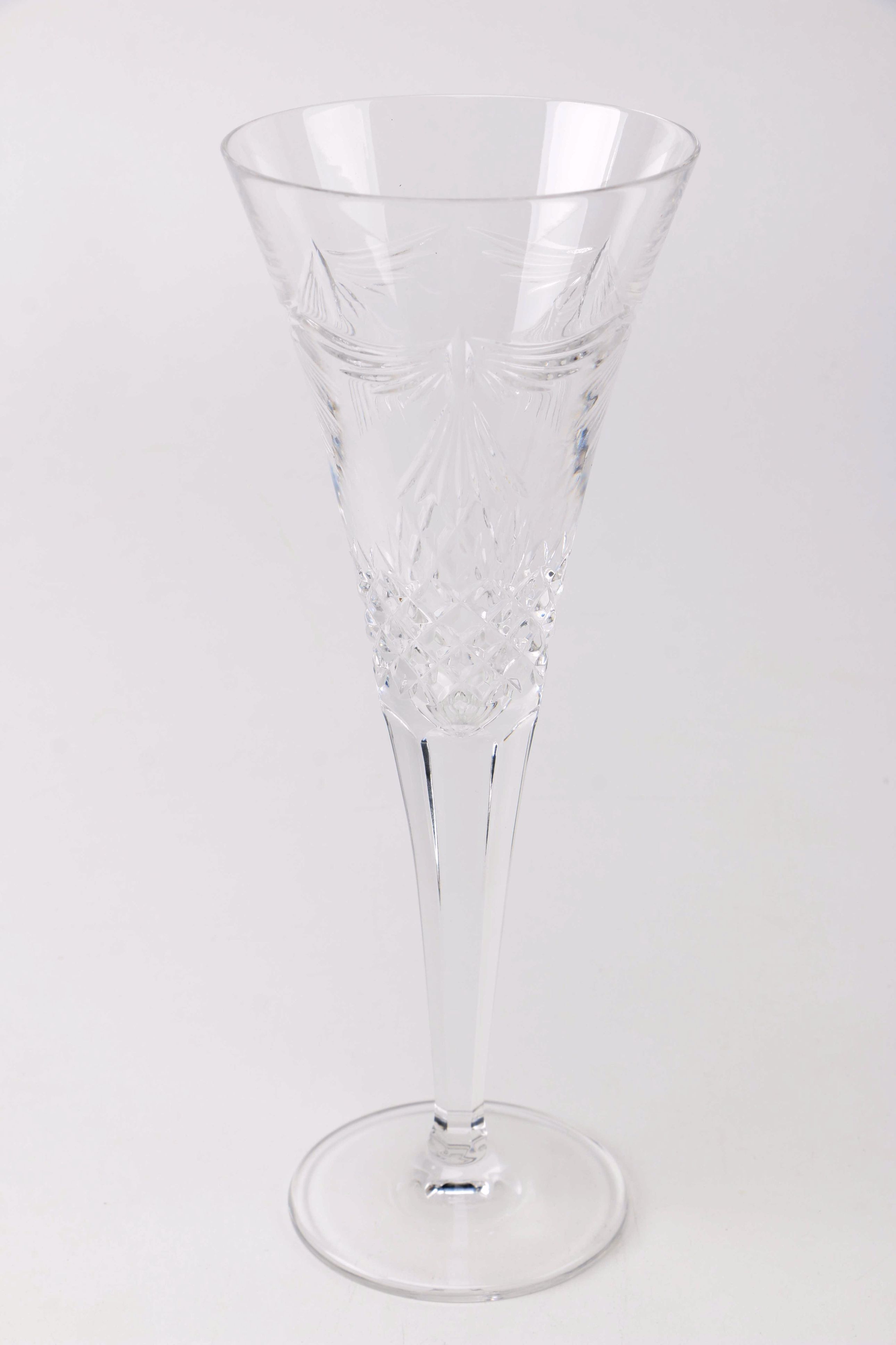 Pair of Waterford Crystal "Peace"  Toasting Flutes