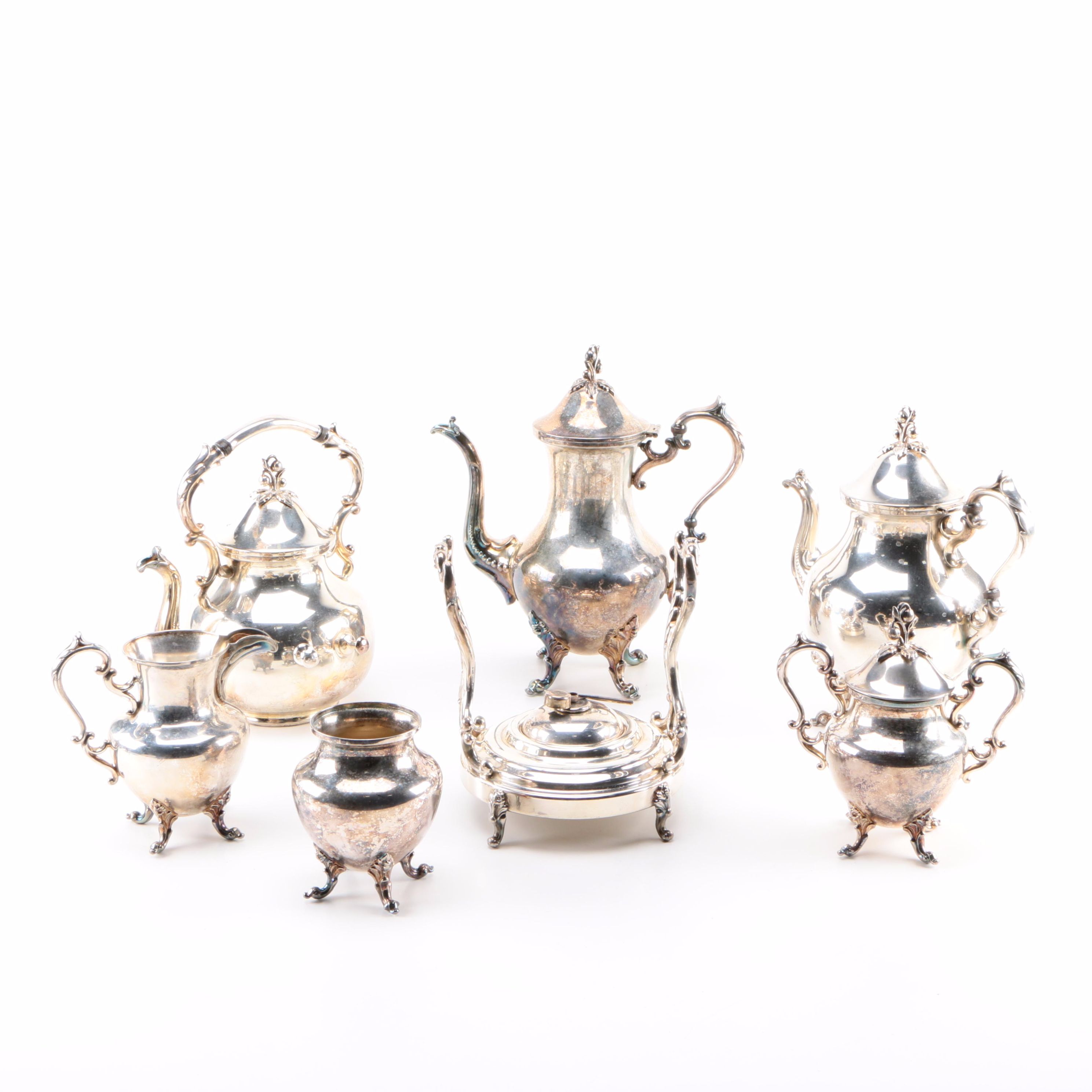 Goldfeder Silver Co. Silver Plate Tea and Coffee Service