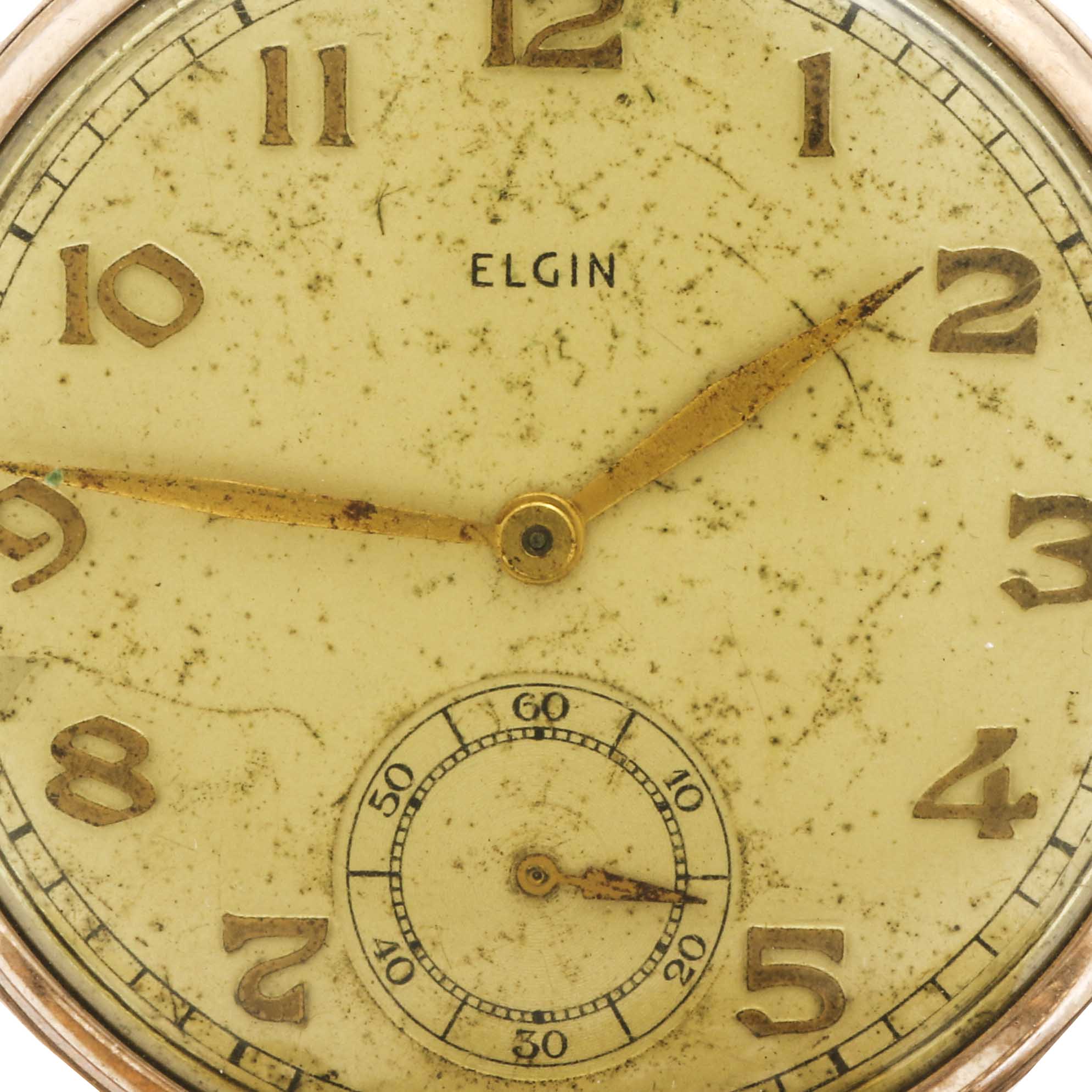 Vintage Elgin Open Face Pocket Watch