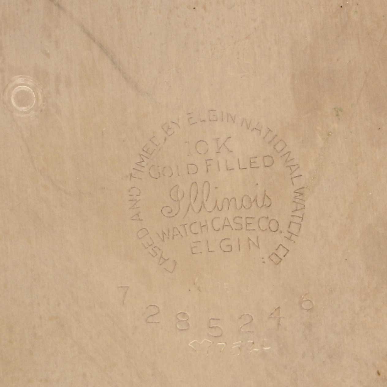 Vintage Elgin Open Face Pocket Watch
